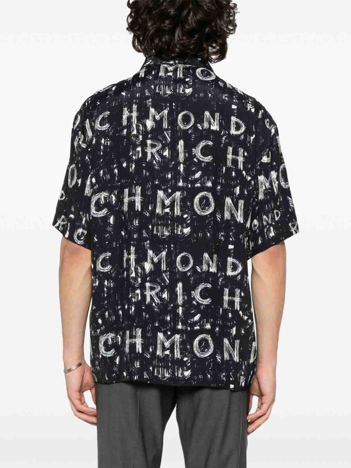 Shop John Richmond Camisa - Negro