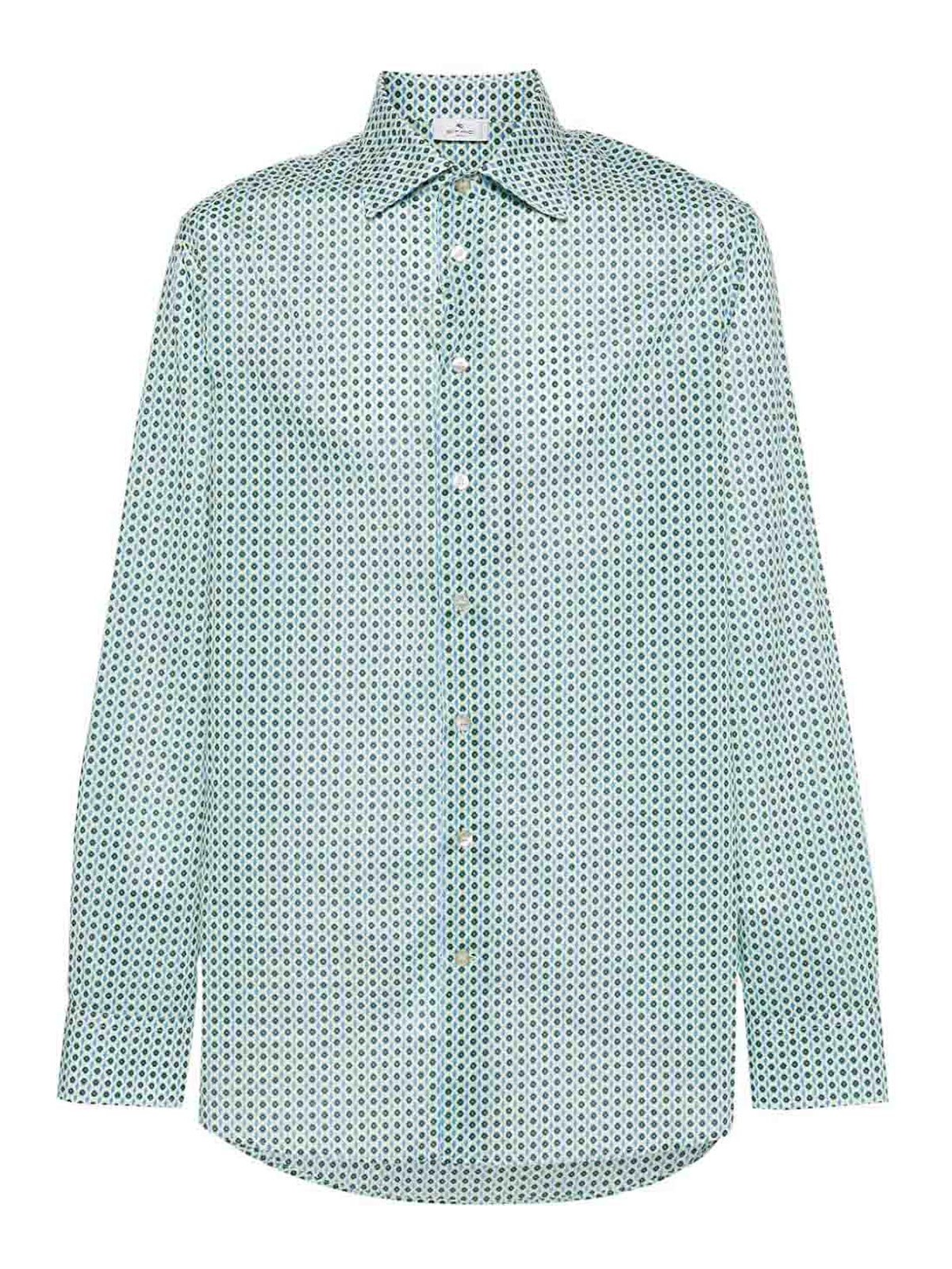 Etro Shirt With Print In White