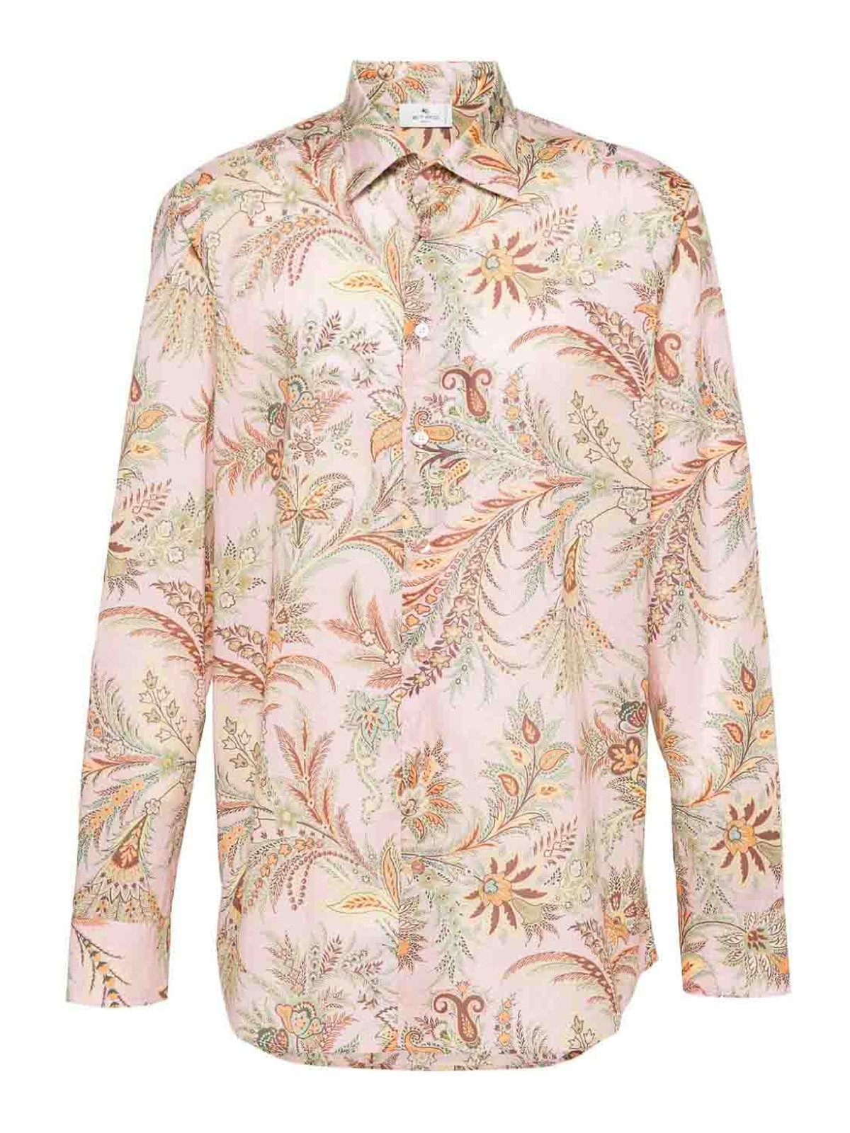 Etro Shirt With Print In Neutral