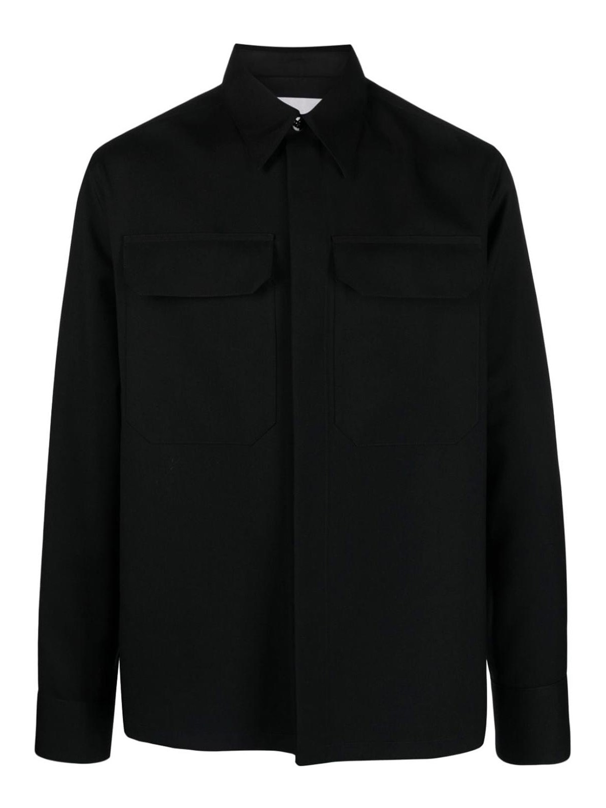 Shop Jil Sander Black Shirt In Negro