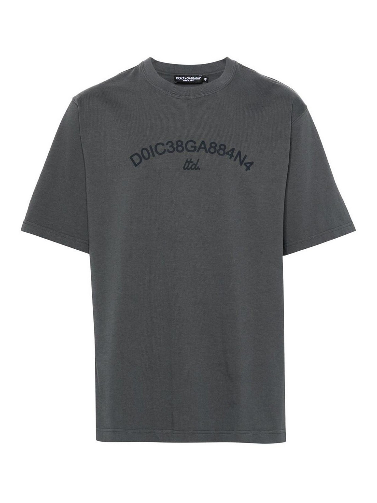 Shop Dolce & Gabbana Camiseta - Gris