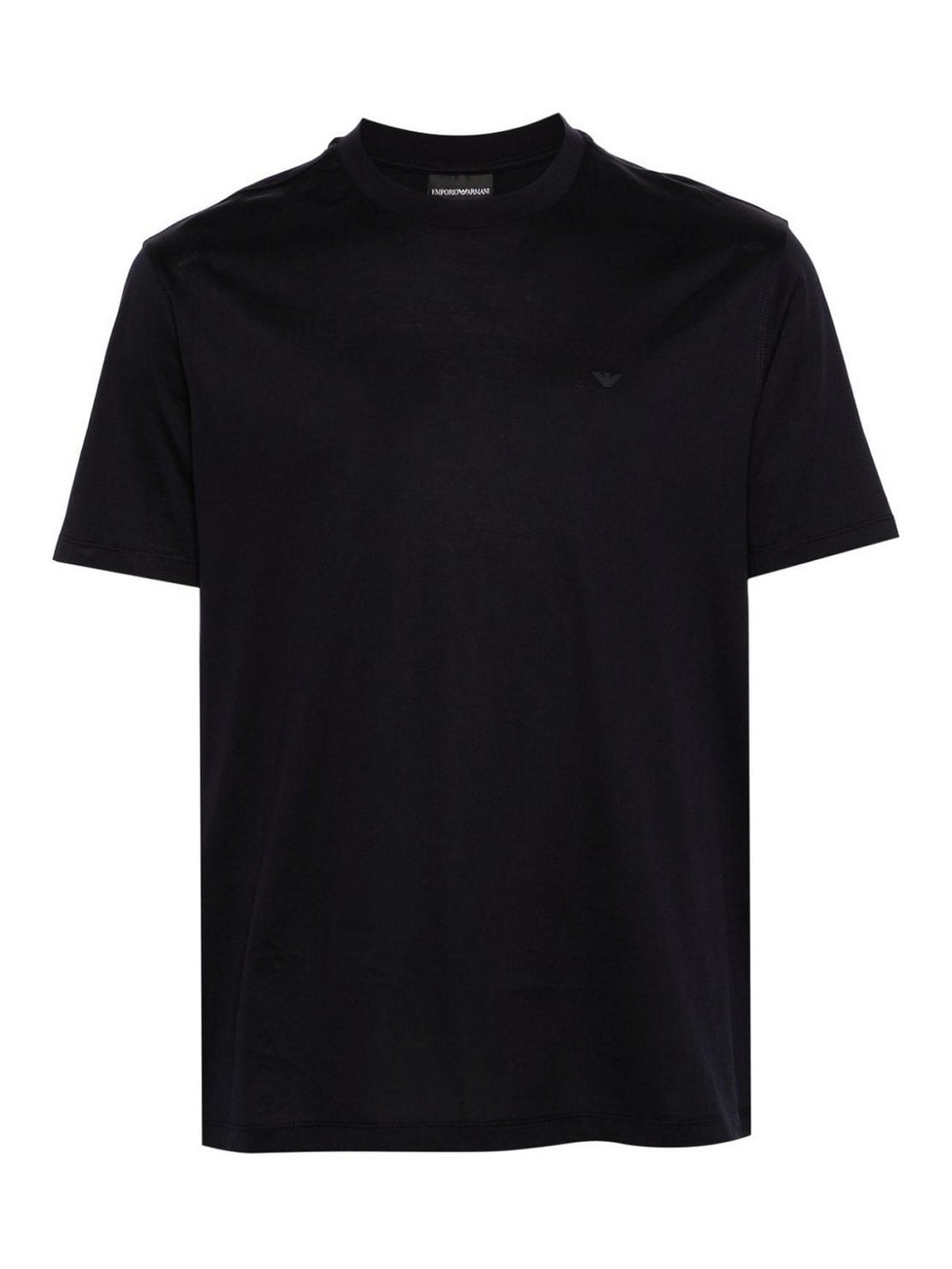 Shop Emporio Armani Camiseta - Azul Oscuro