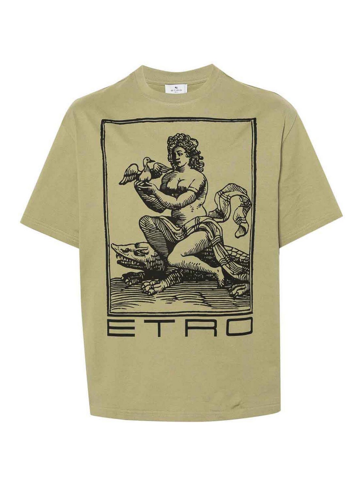 Shop Etro Camiseta - Verde