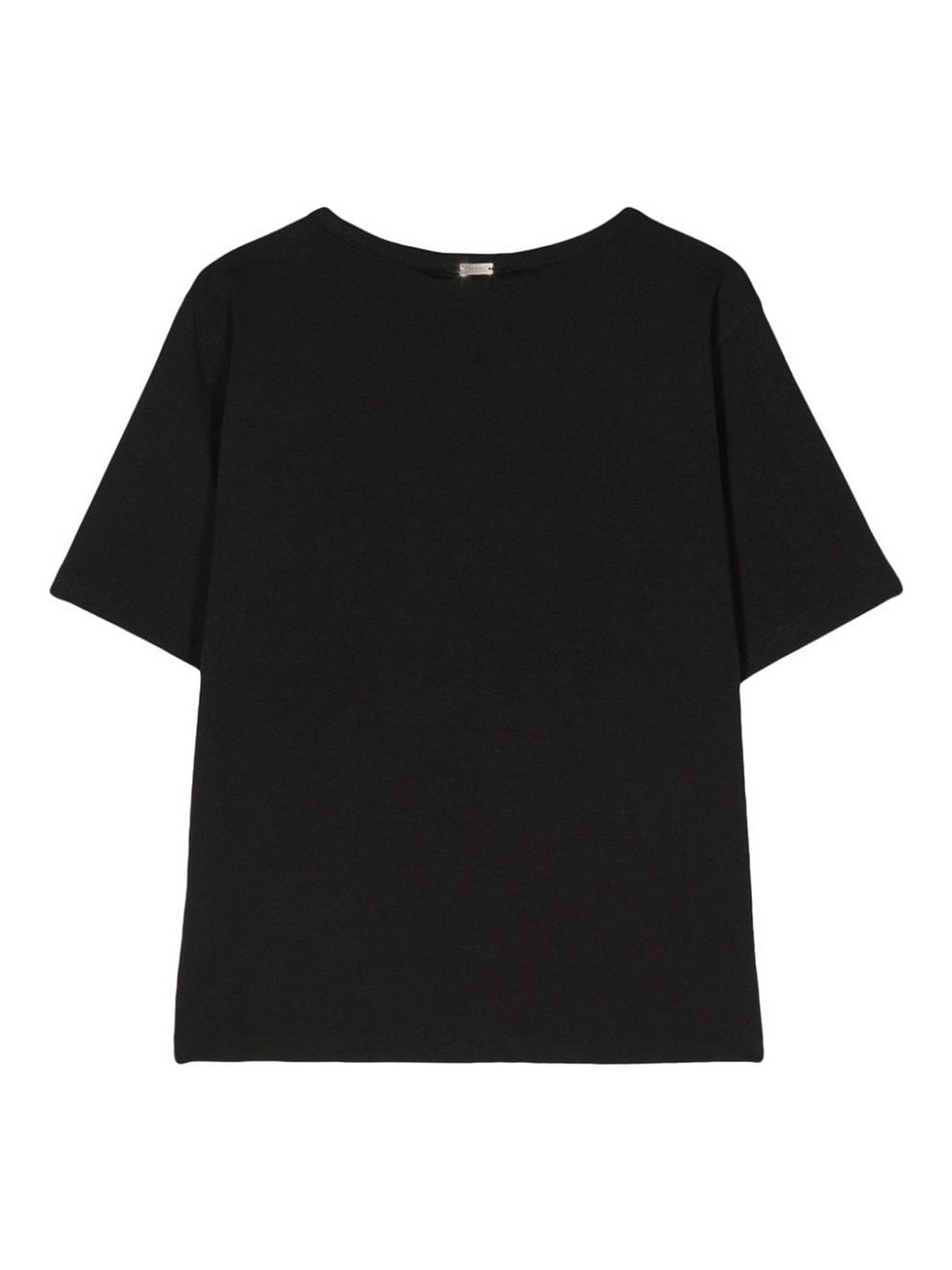 Shop Herno T-shirt With Print In Negro