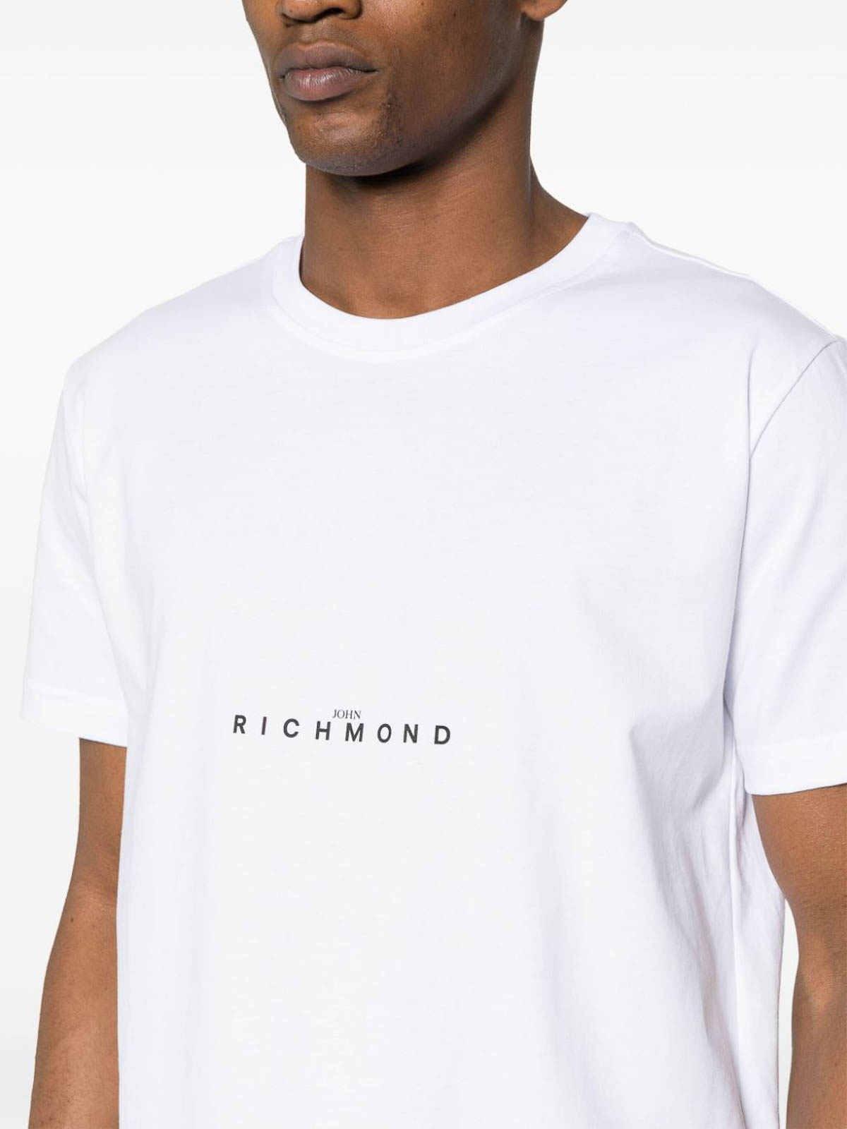 Shop John Richmond White T-shirt In Blanco