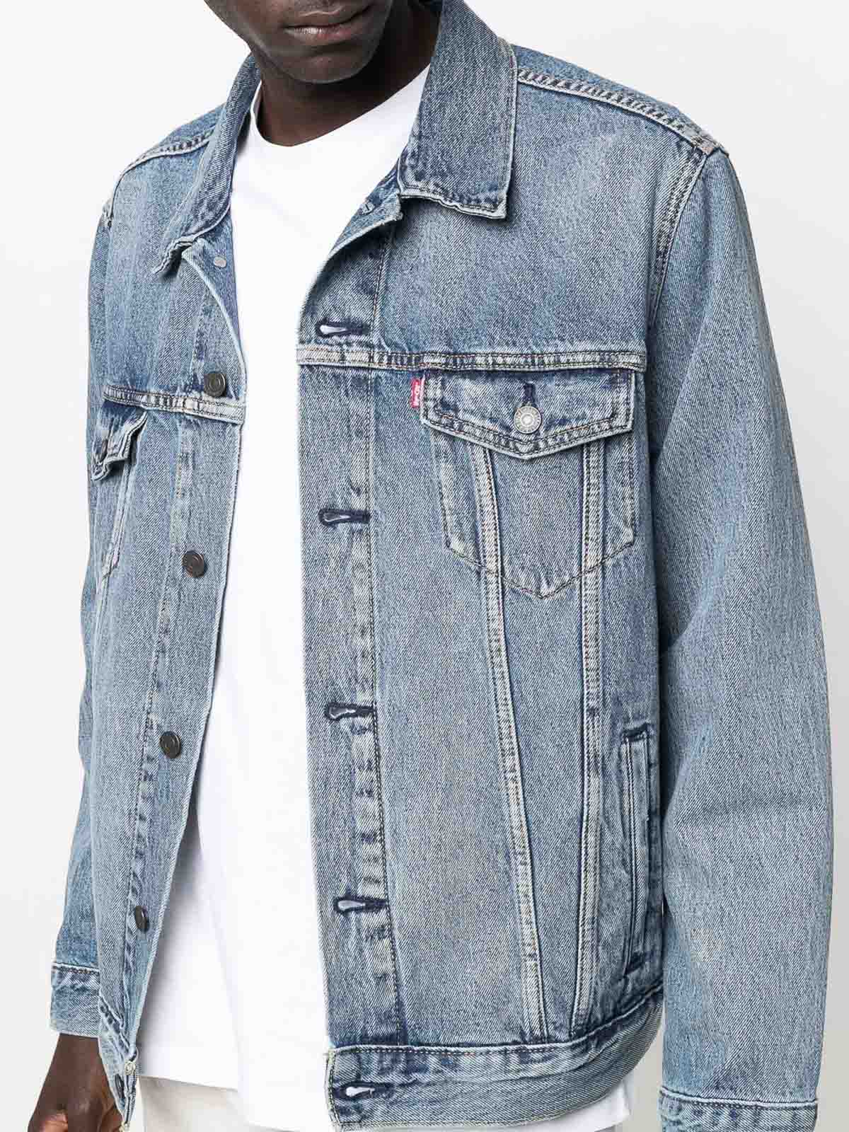 Shop Levi's Denim Jacket In Azul