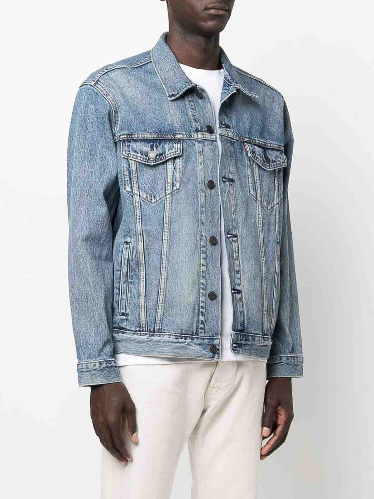 Shop Levi's Denim Jacket In Azul