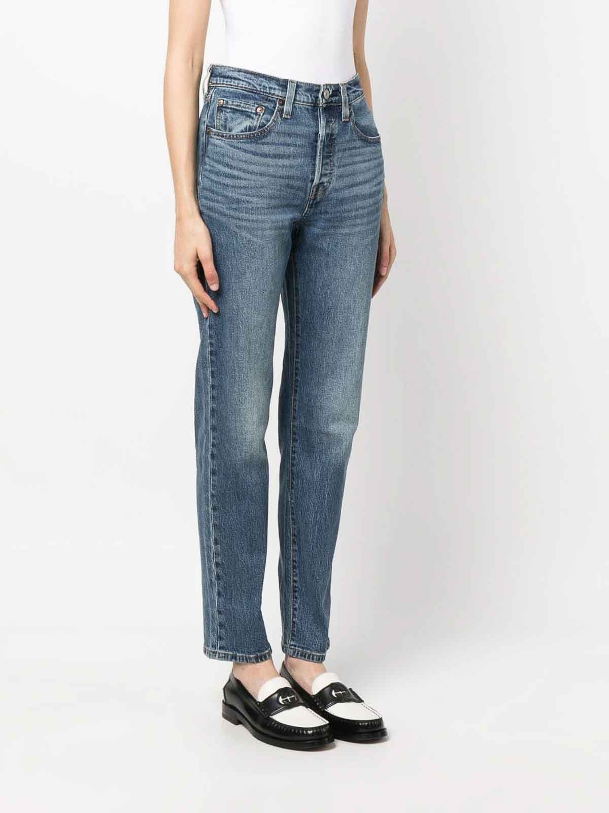 Shop Levi's Denim Jeans In Azul