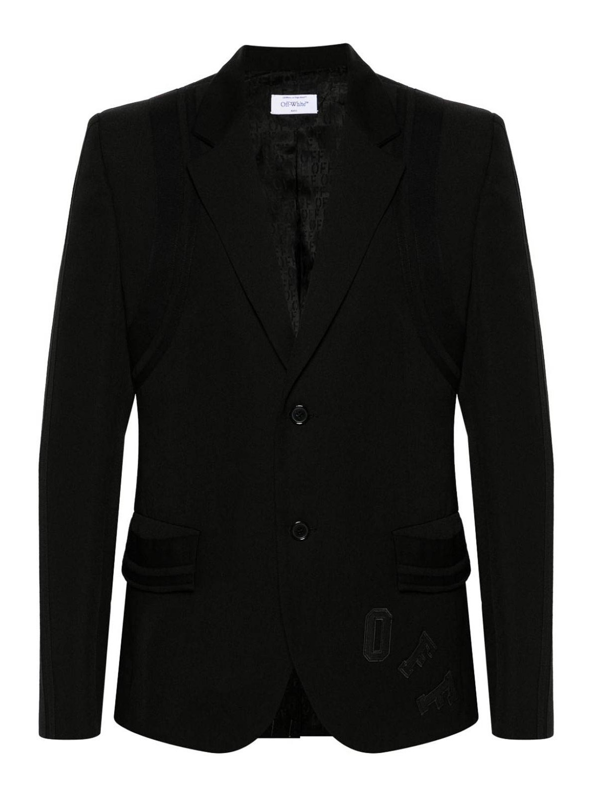 Shop Off-white Blazer - Negro In Black