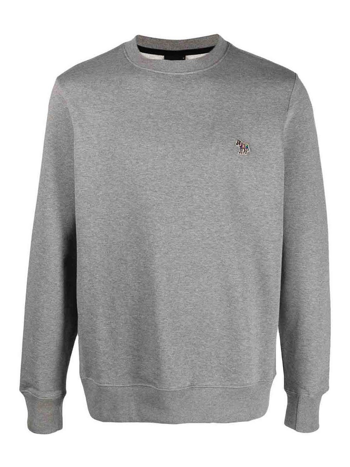 Paul Smith Logo Sweatshirt In Gray