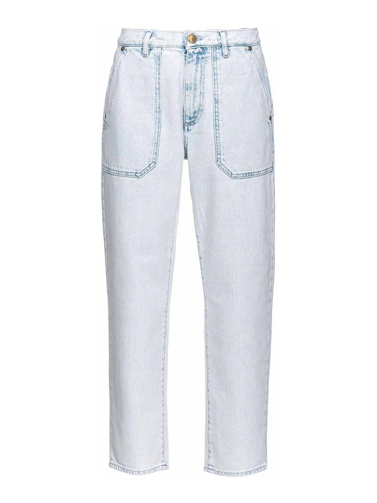 Pinko Jean Chino Clair In Blue