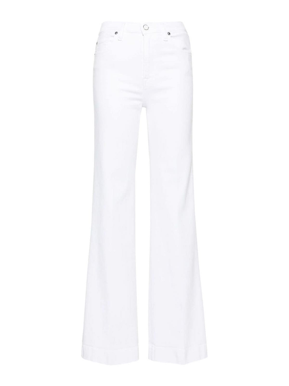 Shop Seven Jeans Acampanados - Blanco In White