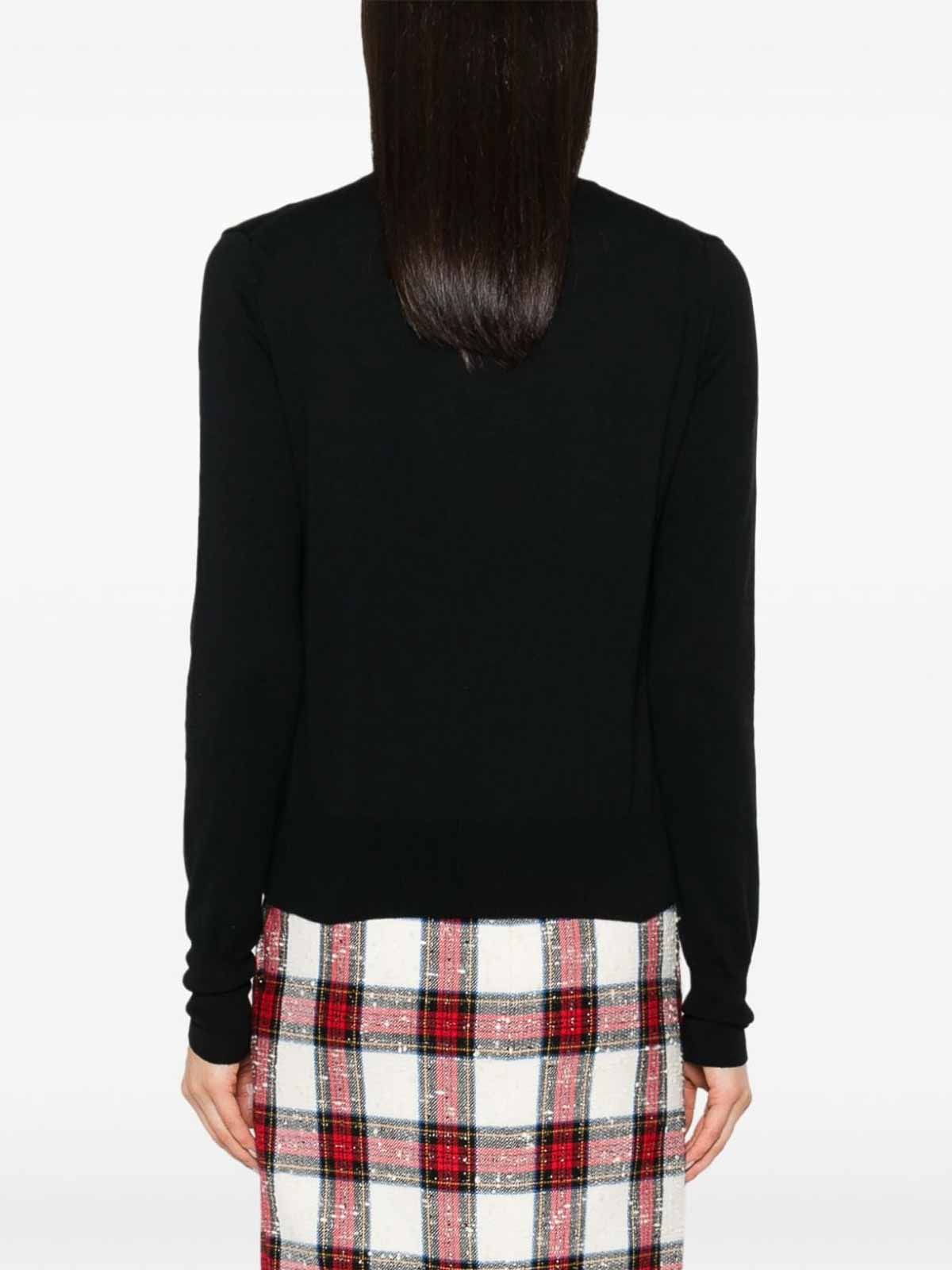 Shop Vivienne Westwood Crewneck Sweatshirt In Black