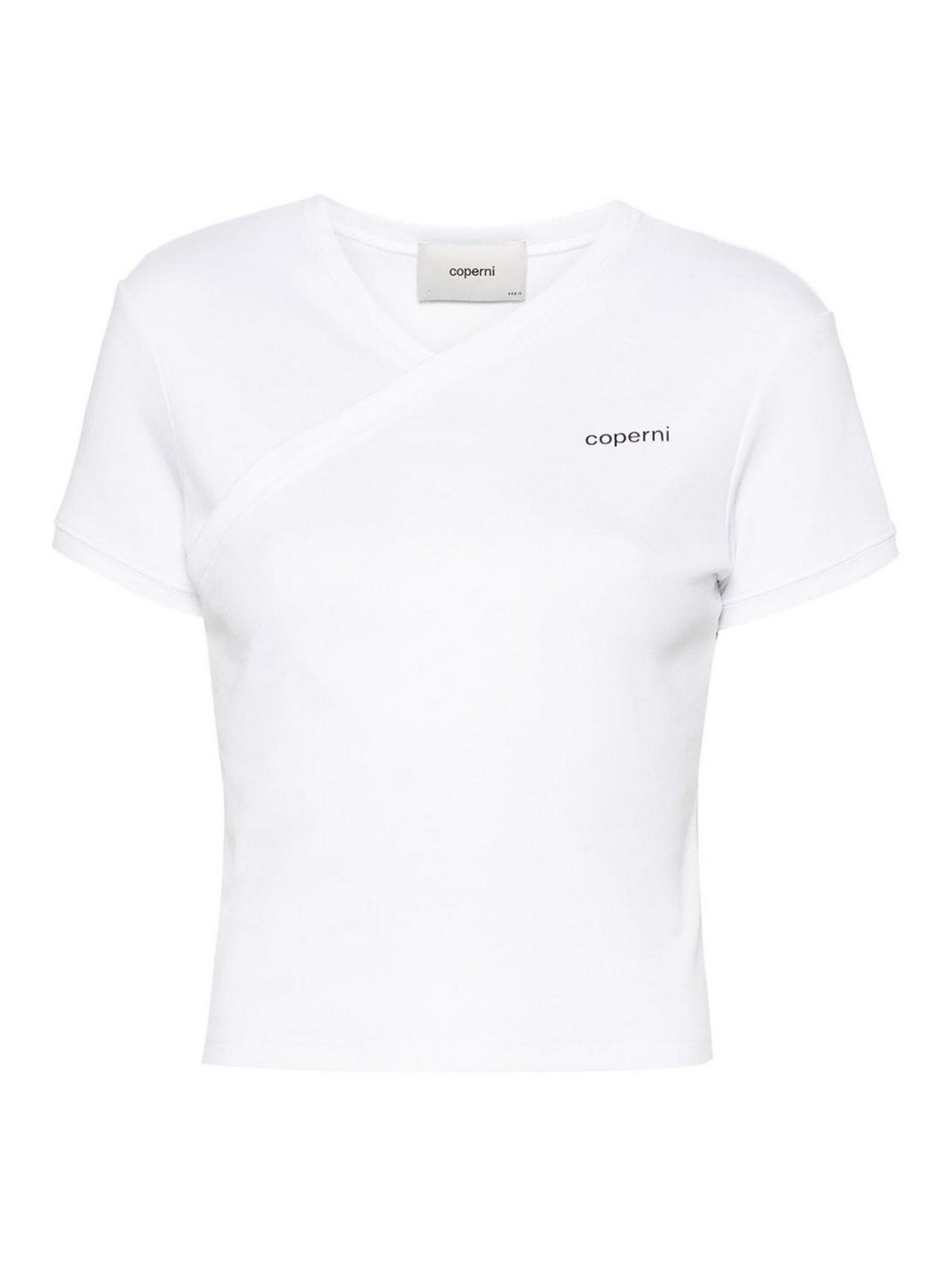 Tシャツ・カットソー COPERNI Woman T-Shirt White DJS131F5028 WHT COPERNI: T-shirt woman - White | Coperni t-shirt DJS131F5028