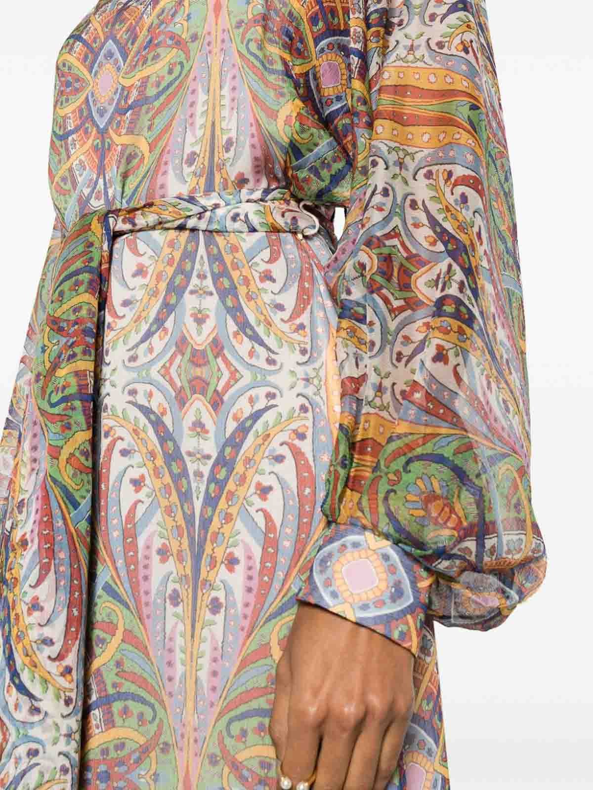 Shop Etro Jeans Acampanados - Multicolor In Multicolour