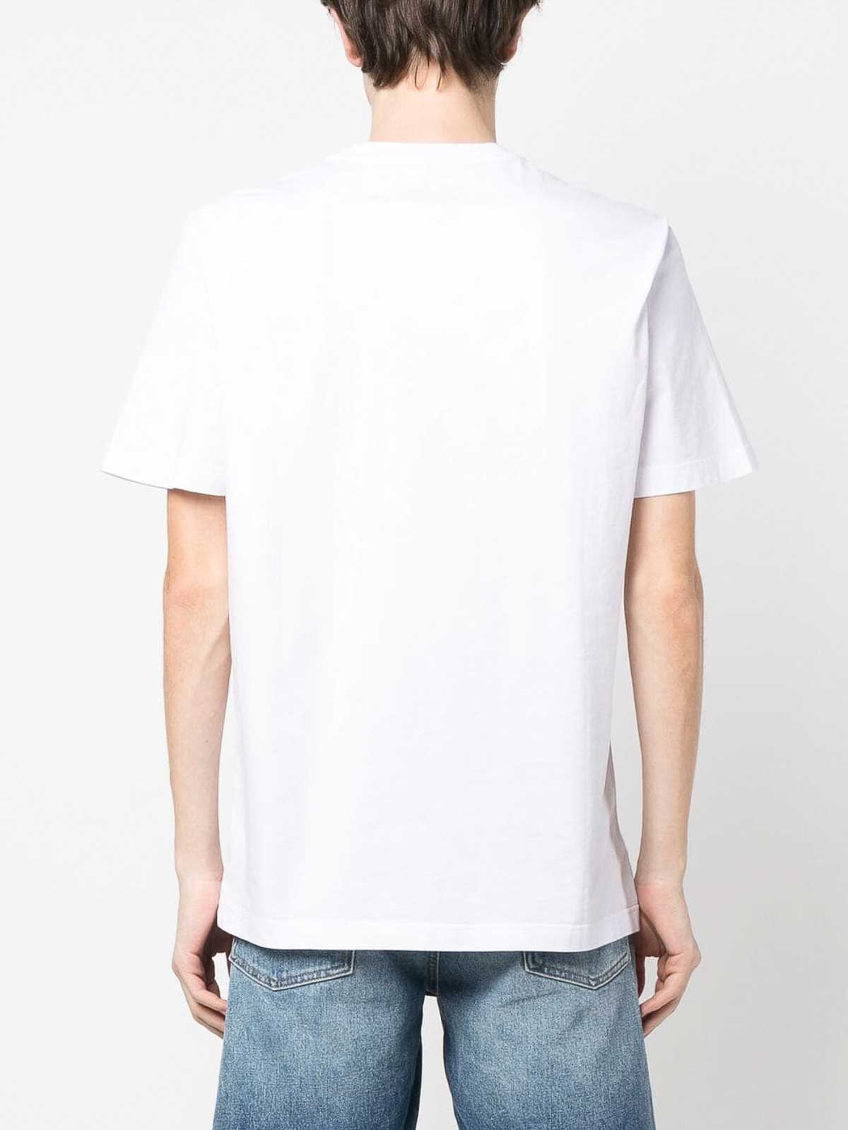 Shop Golden Goose Camiseta - Blanco In White