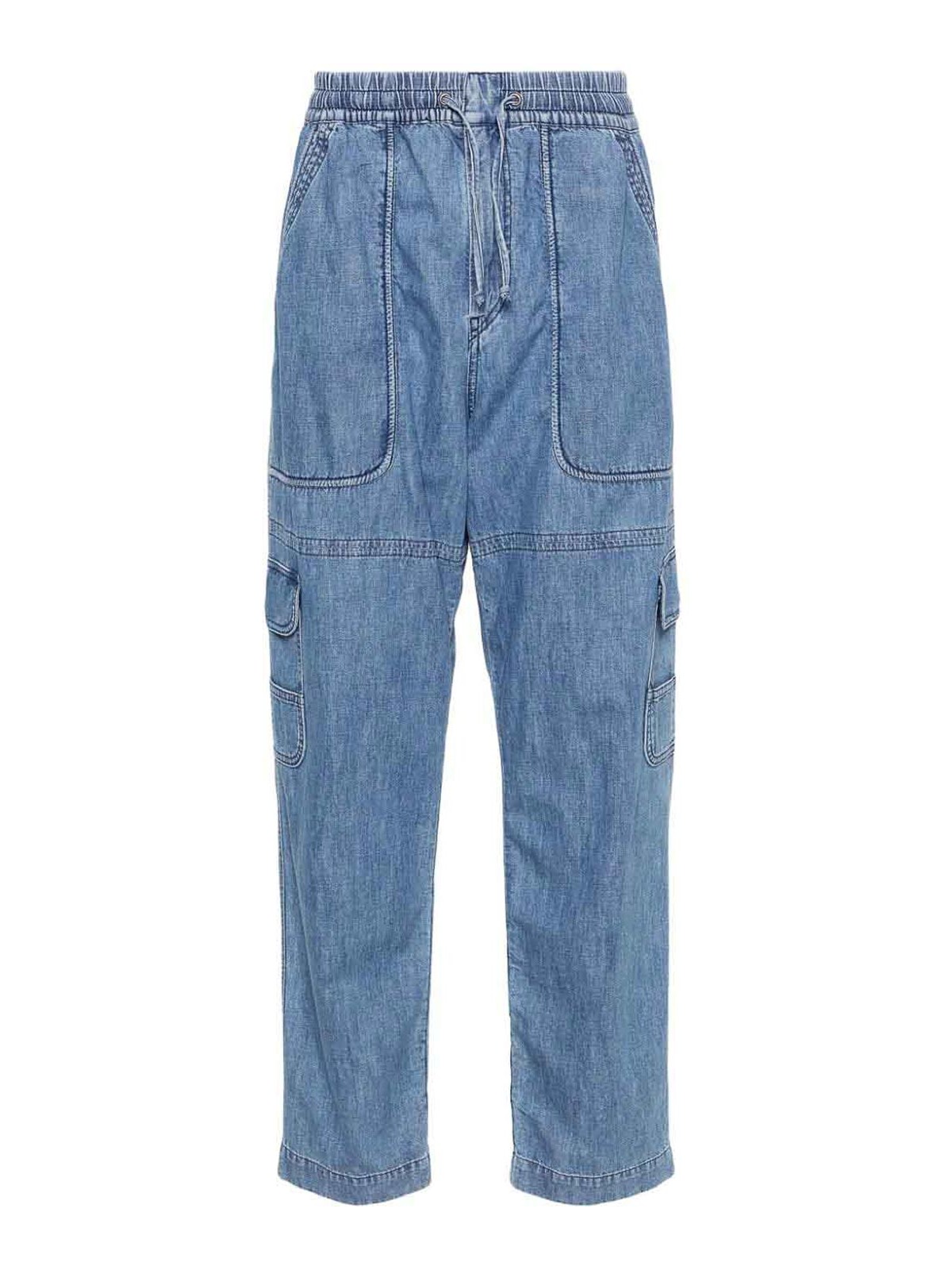 Isabel Marant Casual Trousers In Blue