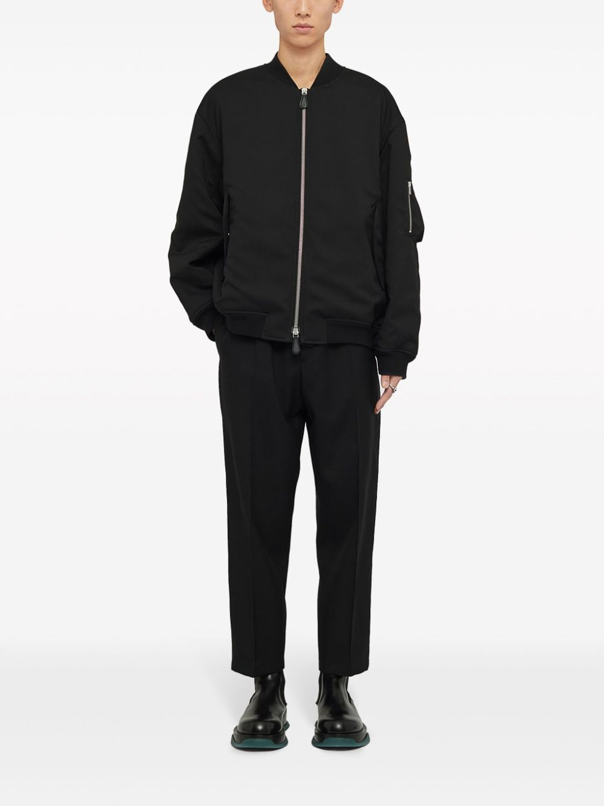 Shop Jil Sander Jeans In Black