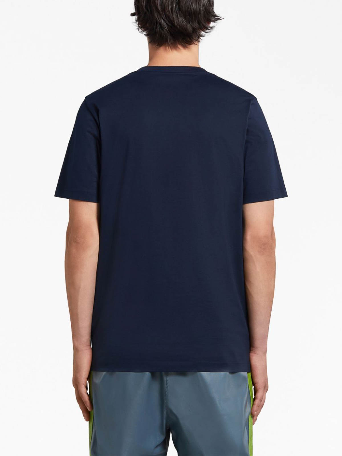 Shop Marni Shirt In Dark Blue