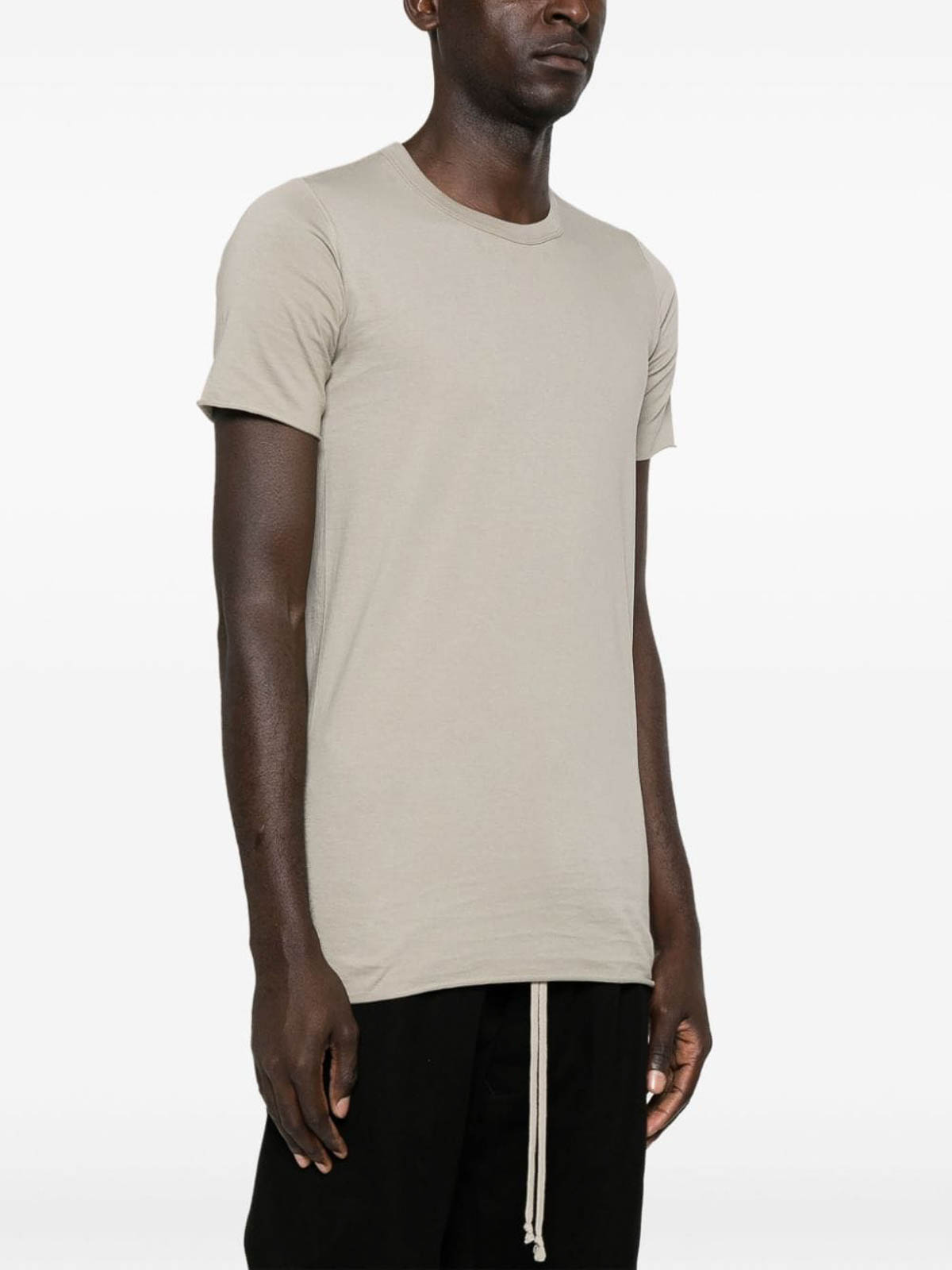 Shop Rick Owens T-shirt In Grey