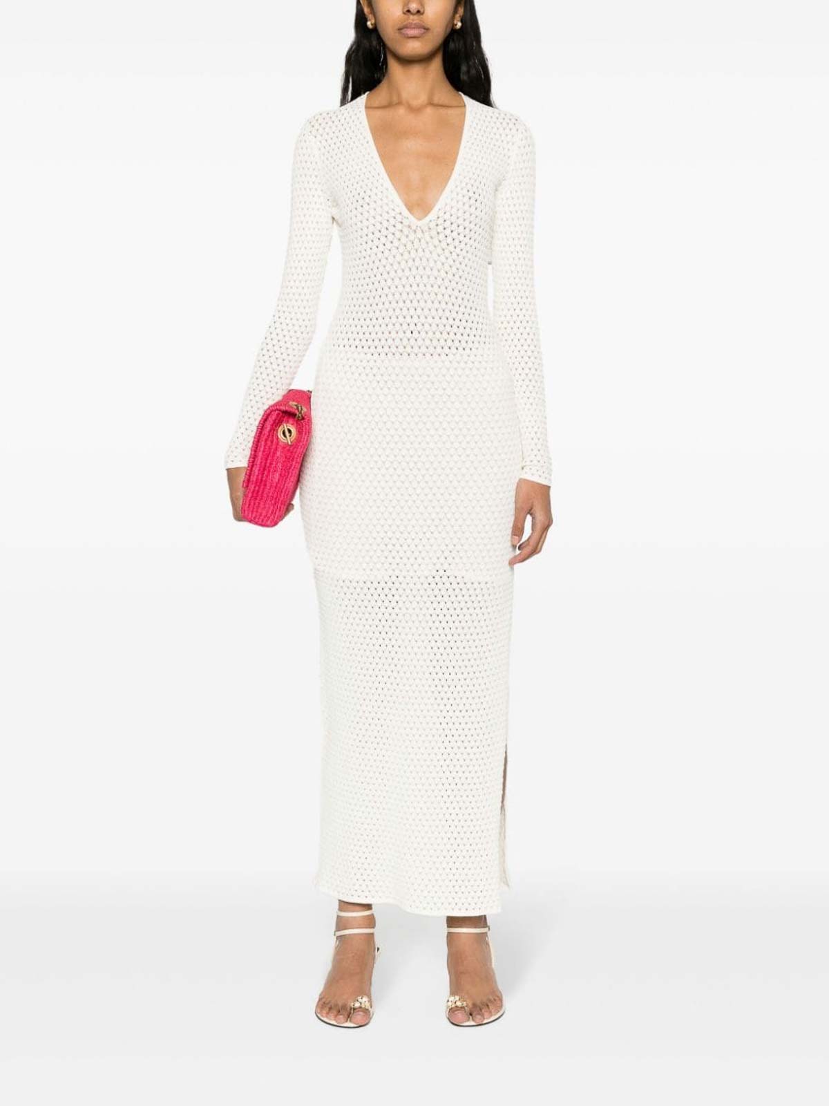 Shop Tom Ford Maxi Dress In White