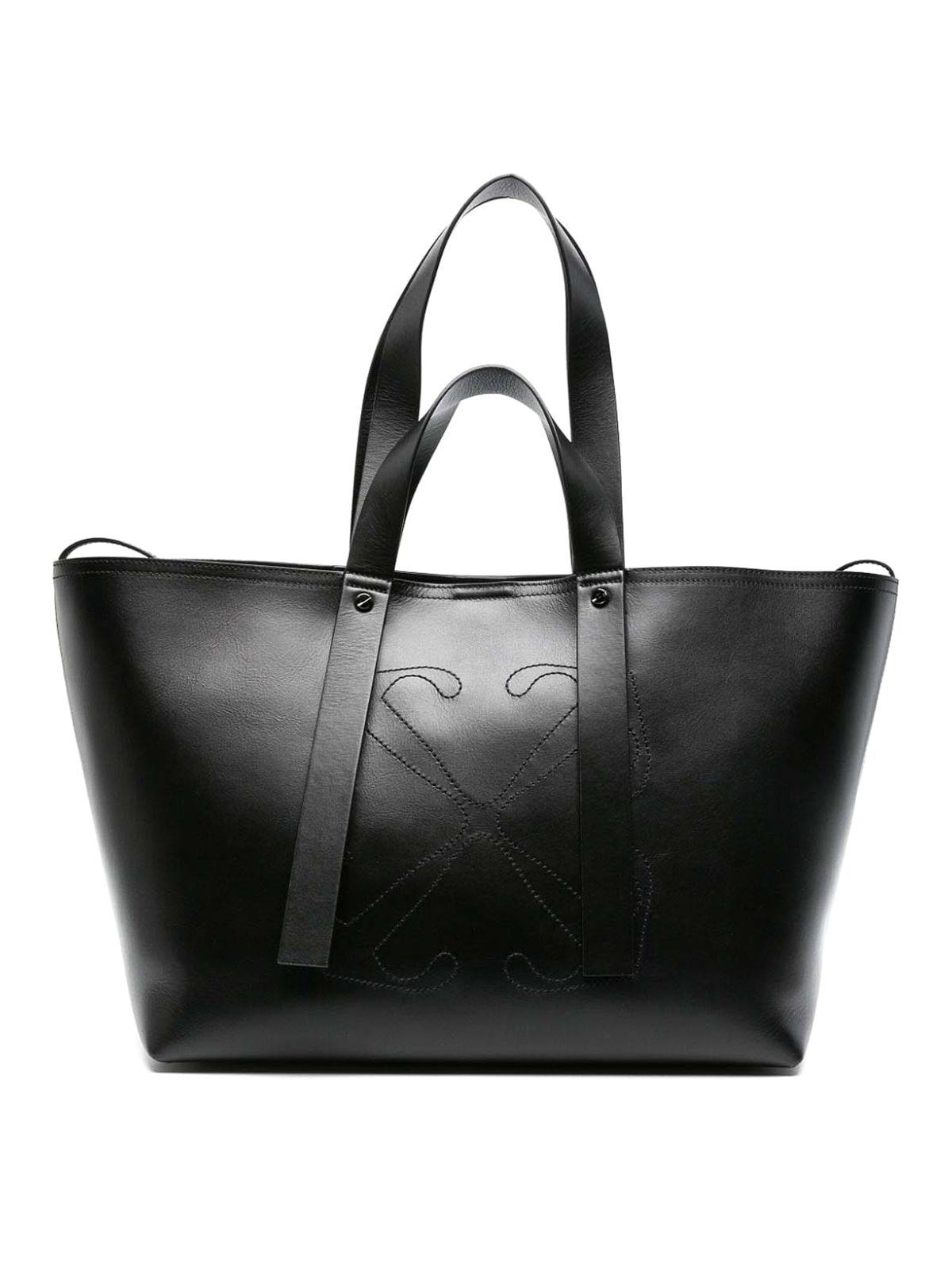 Shop Off-white Day Off Tote In Black