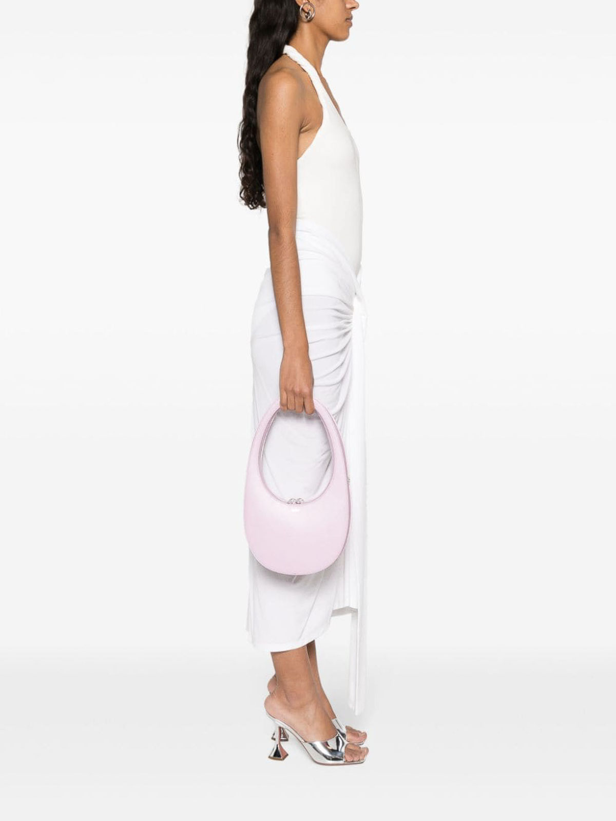 Shop Coperni Shoulder Bag In Nude & Neutrals