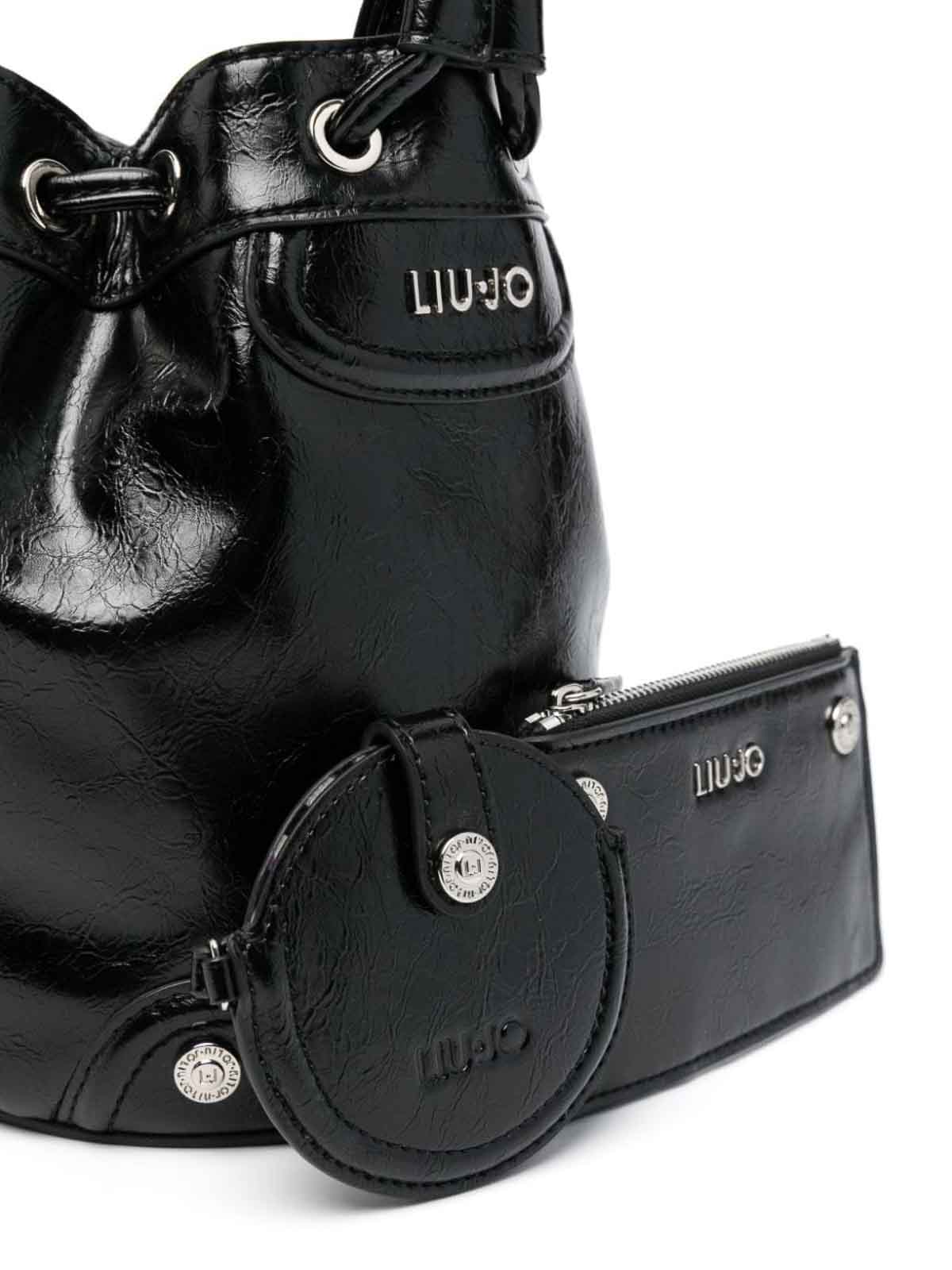 Shop Liu •jo Tote Bag In Black