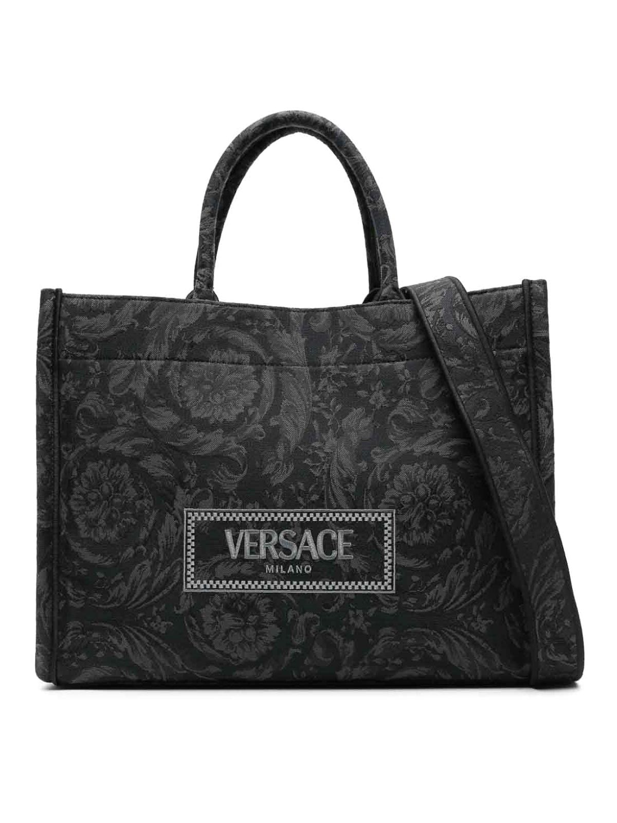 Shop Versace Bolsa Bandolera - B-buzz 23 In Black