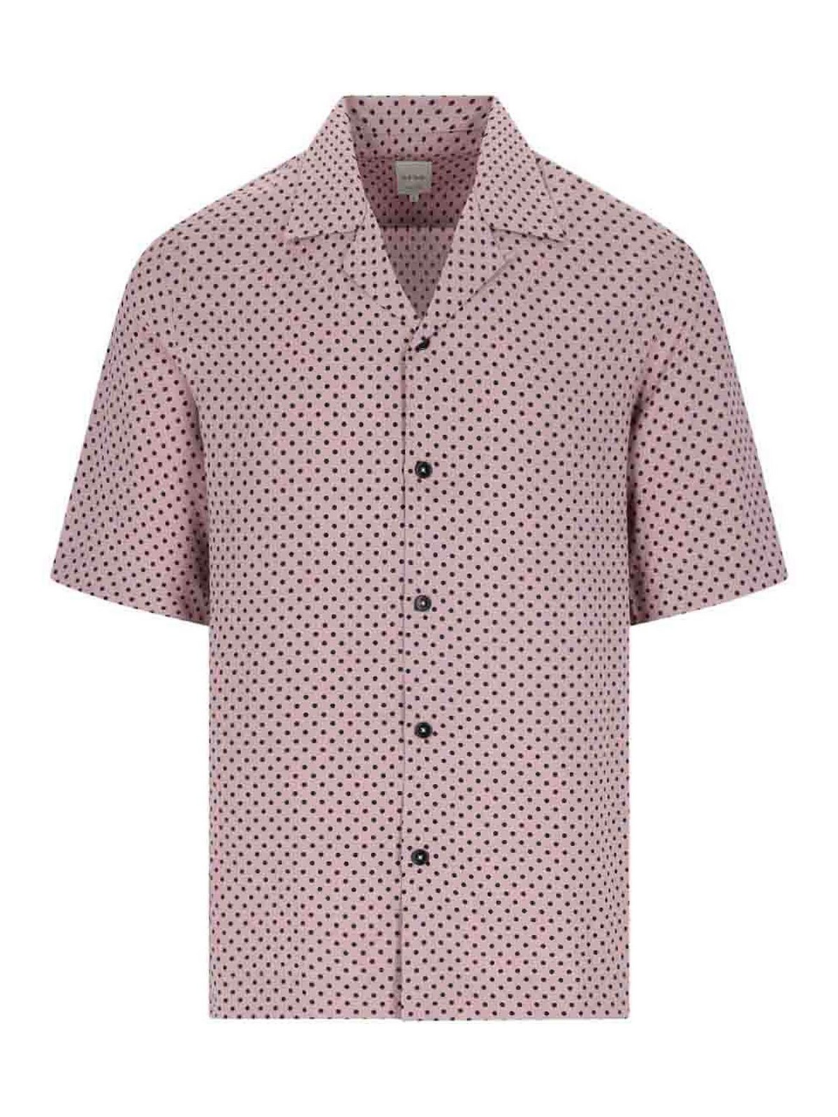 Shop Paul Smith Pois Shirt In Nude & Neutrals
