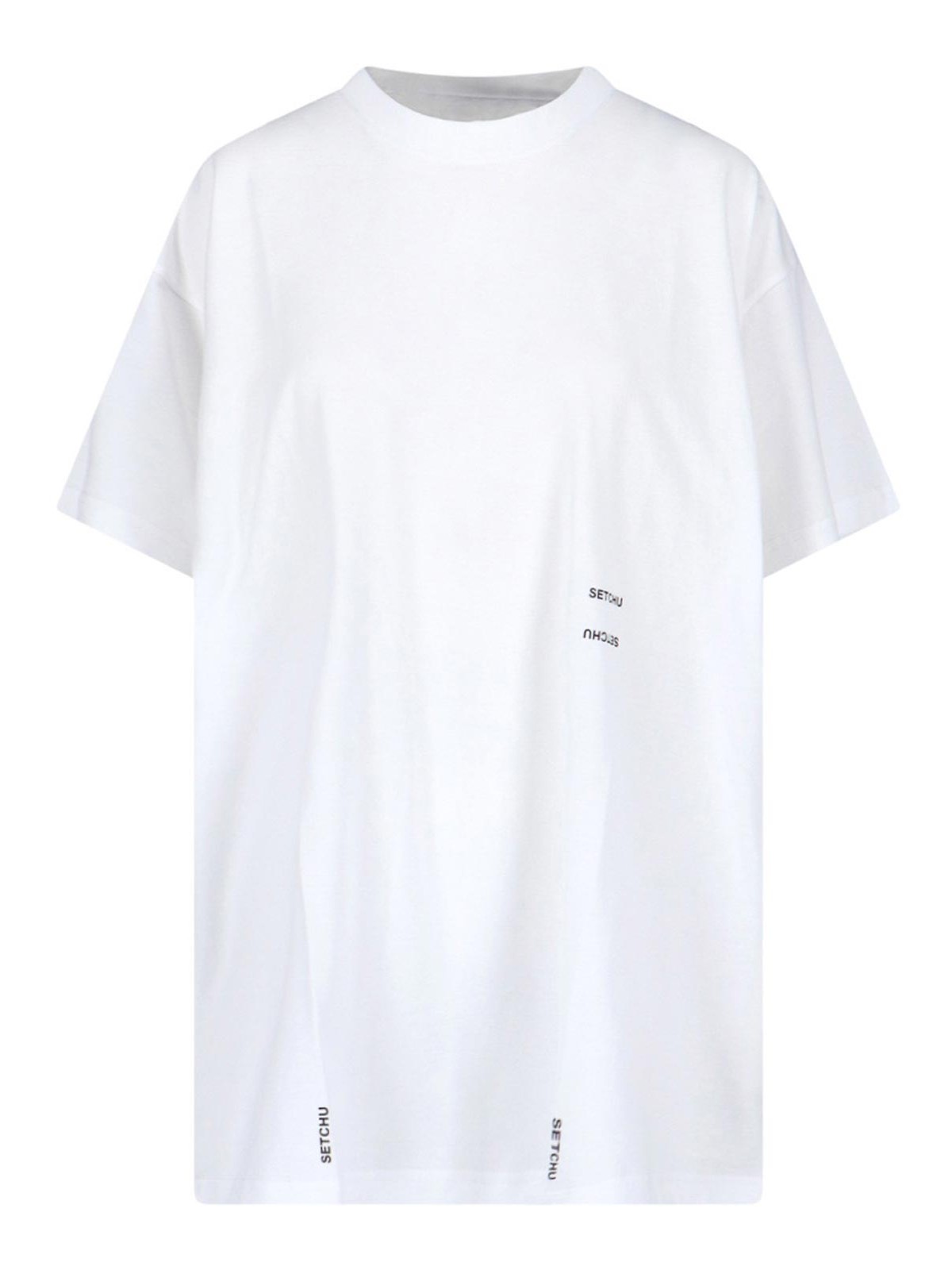 Shop Setchu Camiseta - Blanco In White