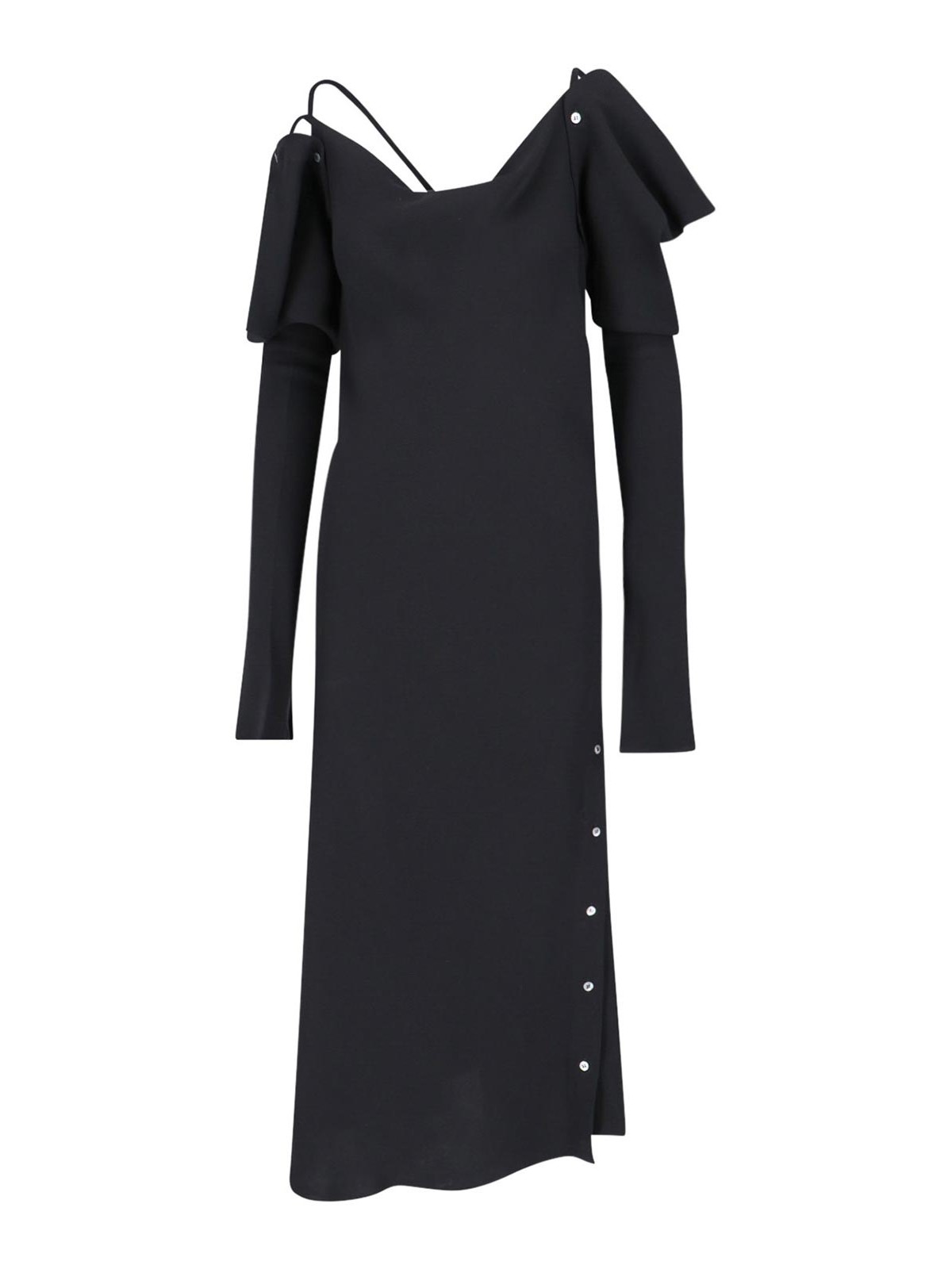 Shop Setchu Origami Maxi Dress In Black