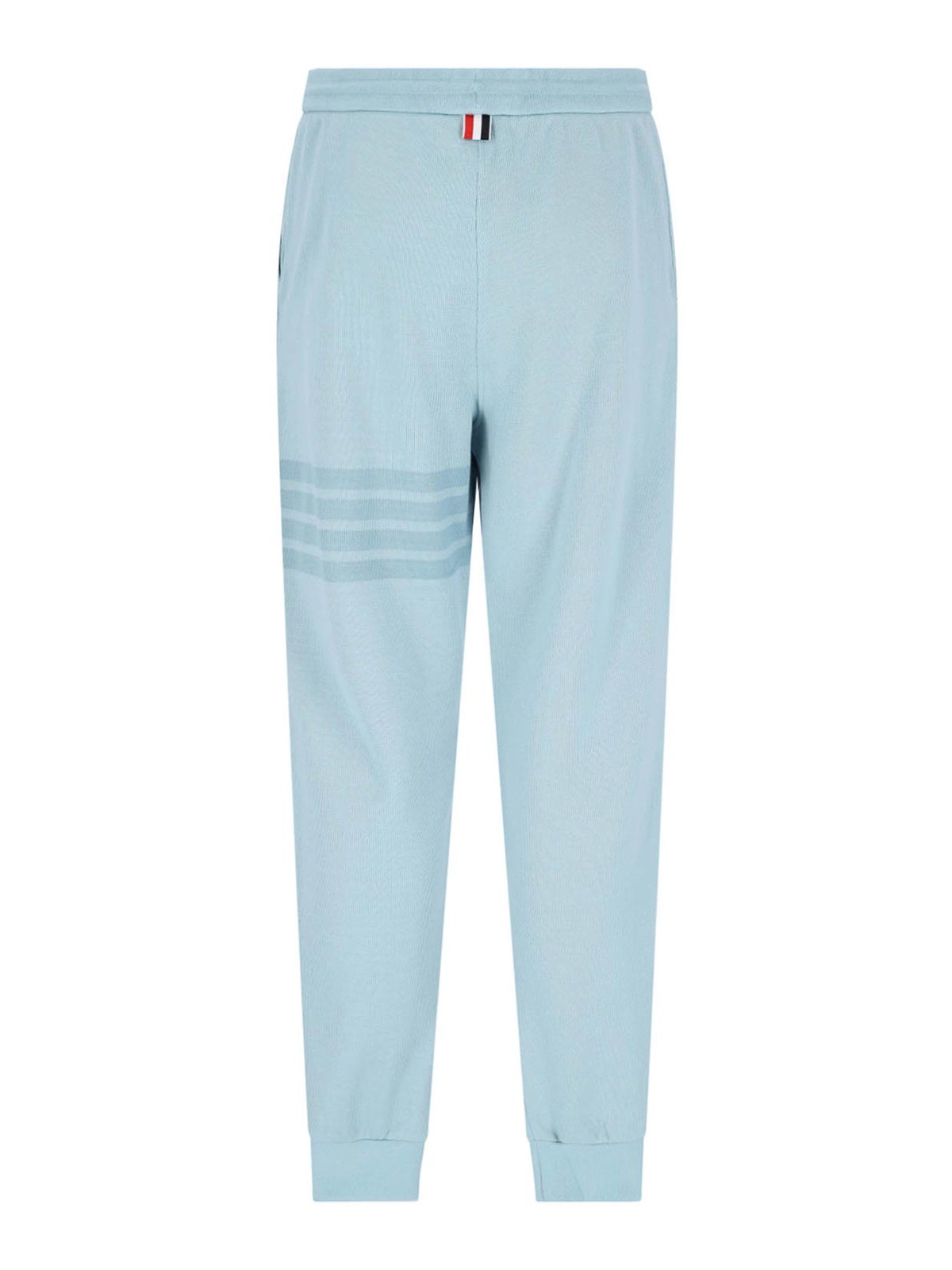 Shop Thom Browne Casual Trousers In Blue