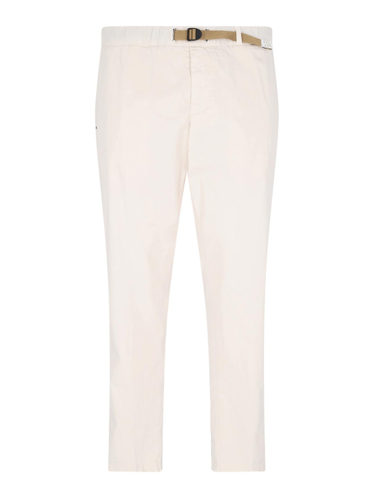 White Sand Casual Trousers In White