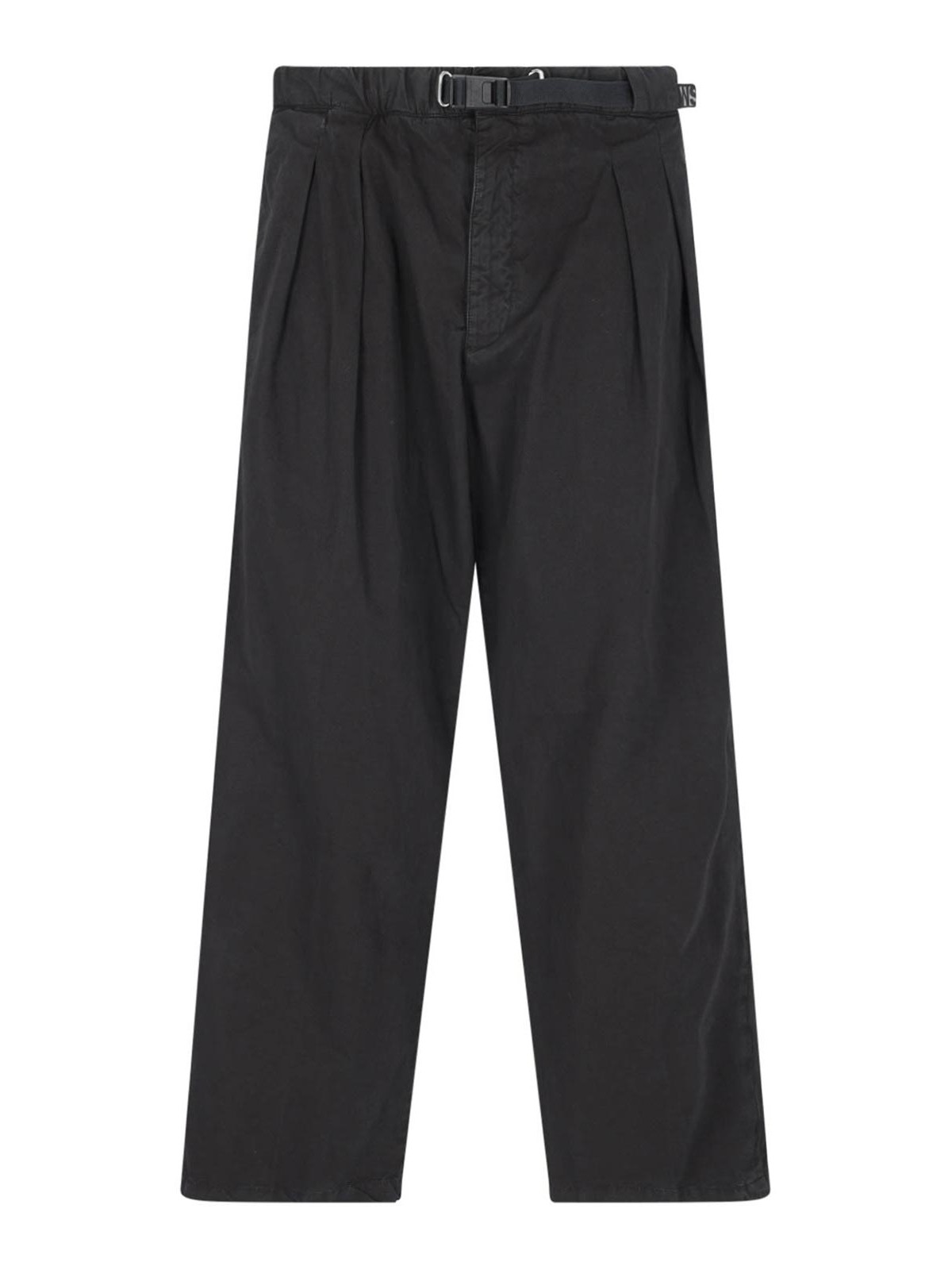 White Sand Casual Trousers In Black