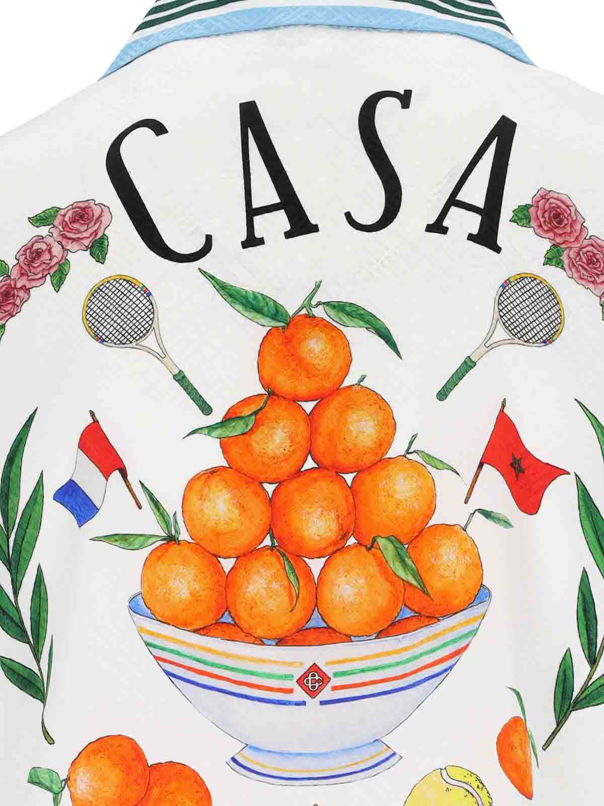 Shop Casablanca Camisa - Casa Way In White