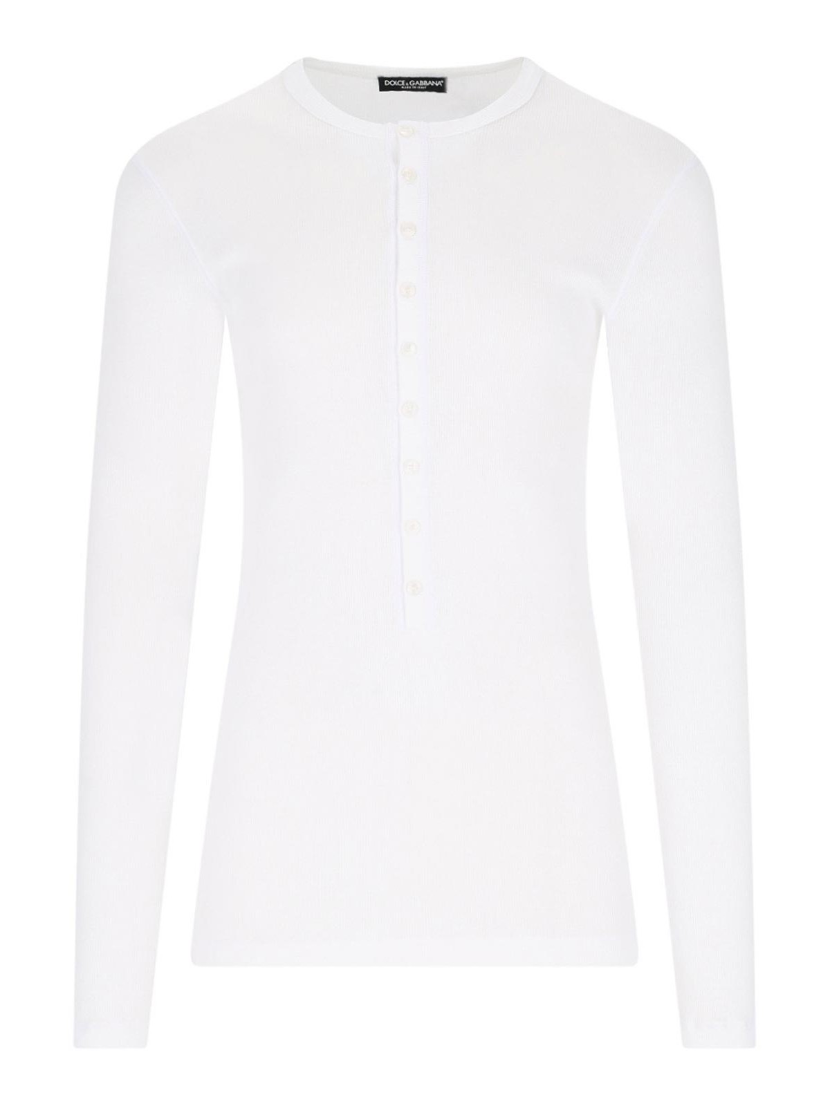 Shop Dolce & Gabbana Camiseta - Serafino In White