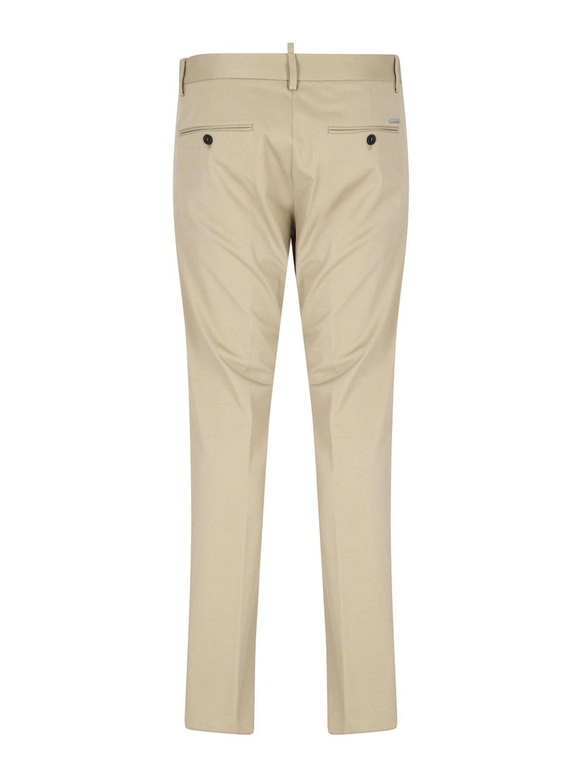 Shop Dsquared2 Casual Trousers In Beige