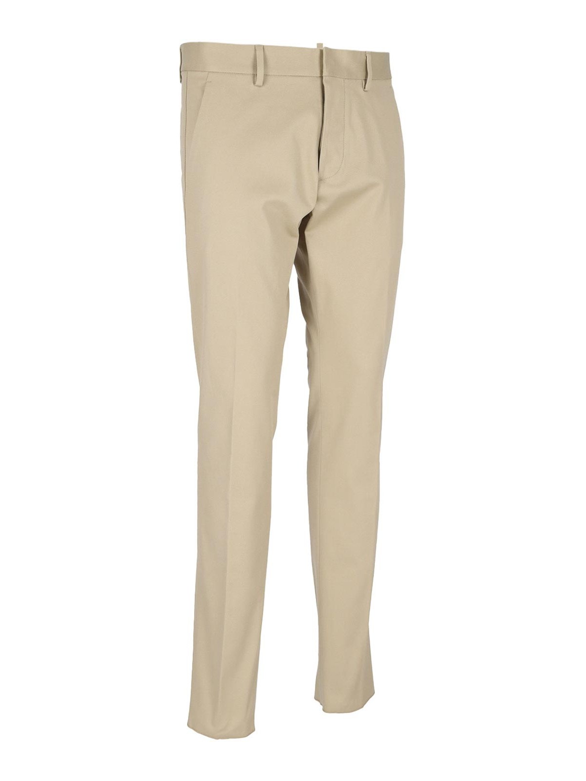 Shop Dsquared2 Casual Trousers In Beige