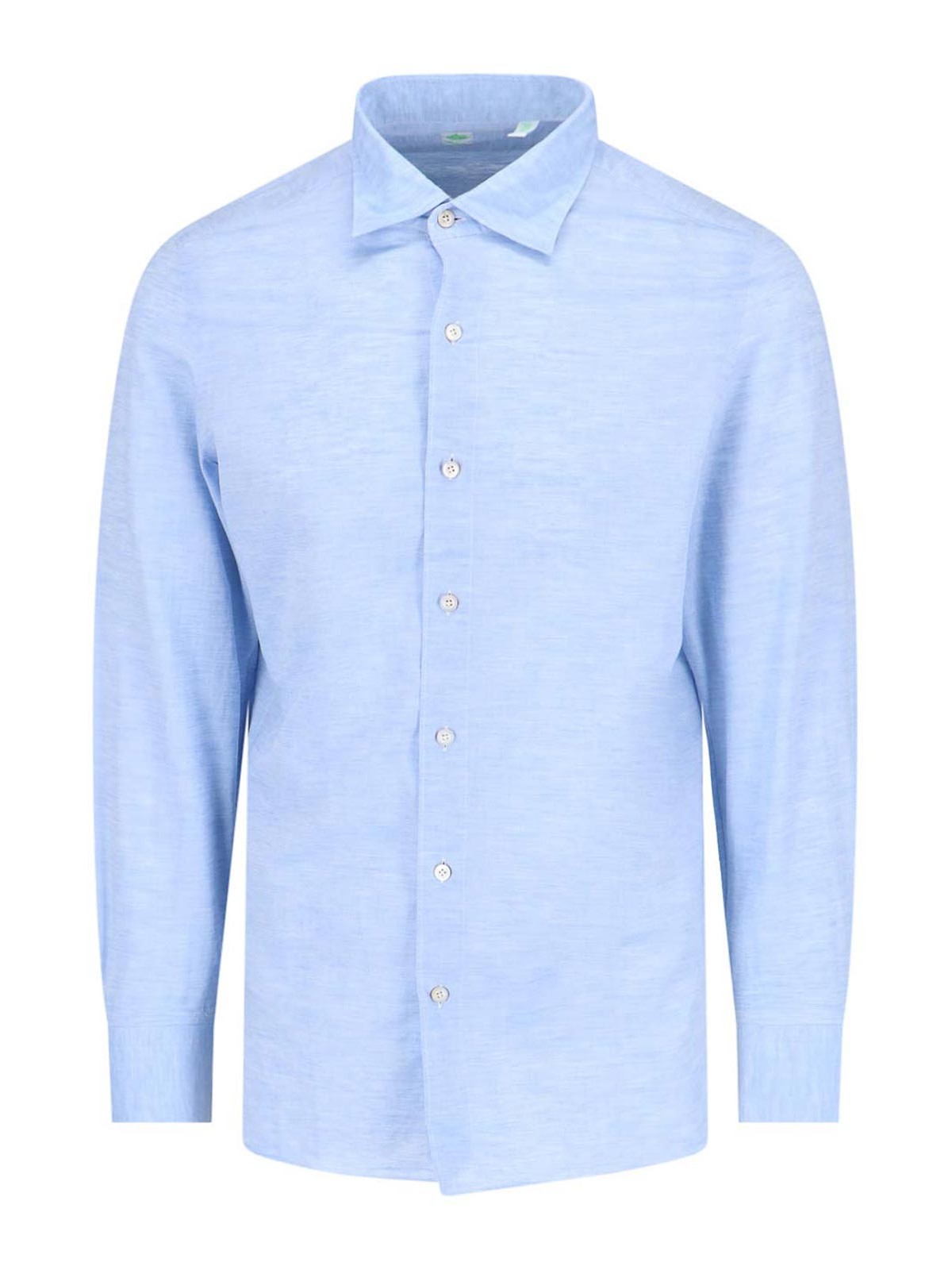 Shop Finamore 1925 Camisa - Azul In Blue