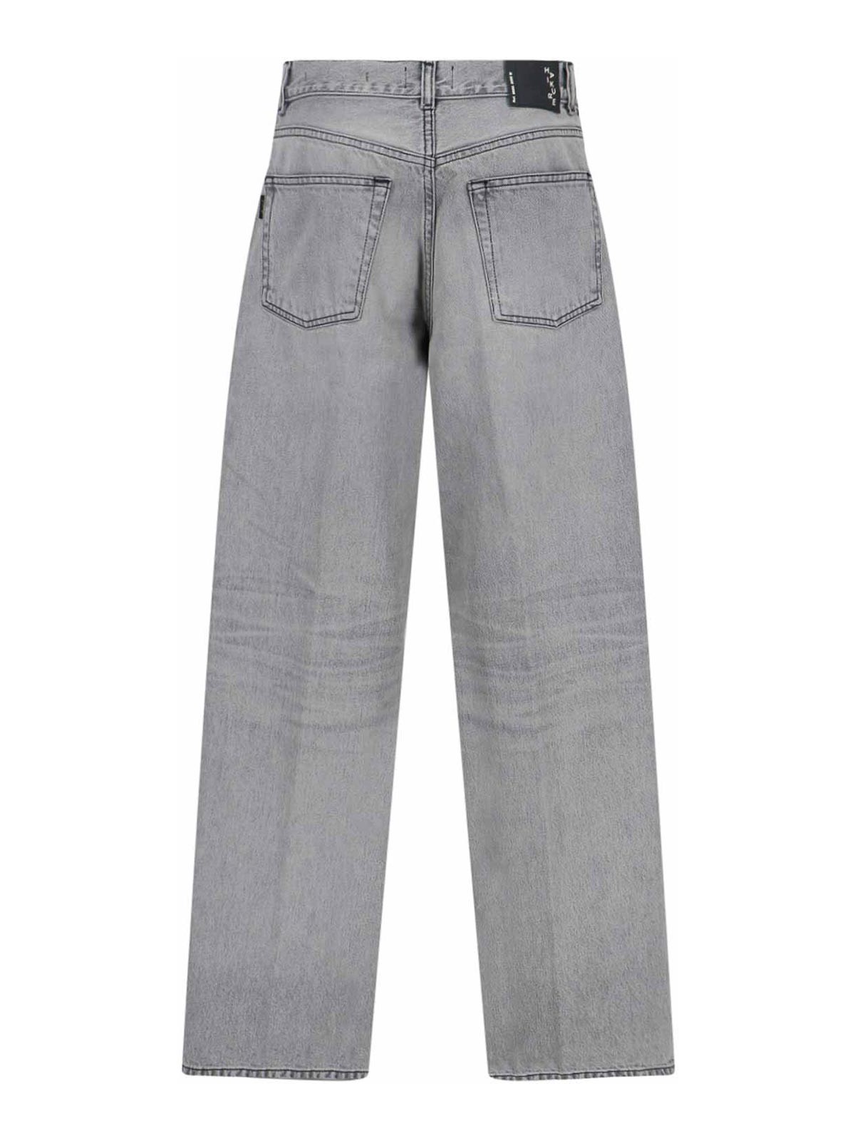Shop Haikure Wide Leg Jeans In Grey