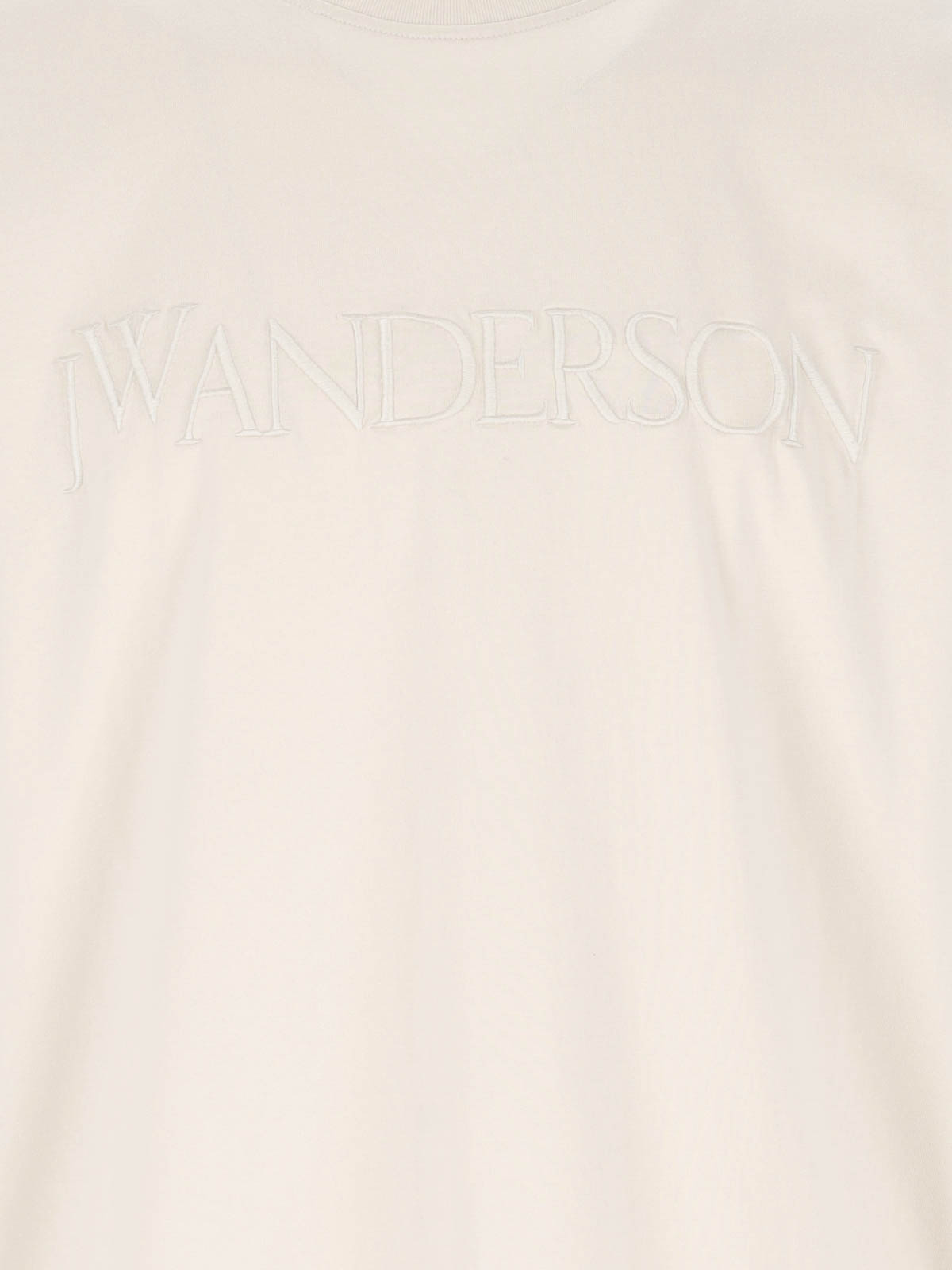 Shop Jw Anderson Camiseta - Beis In Beige