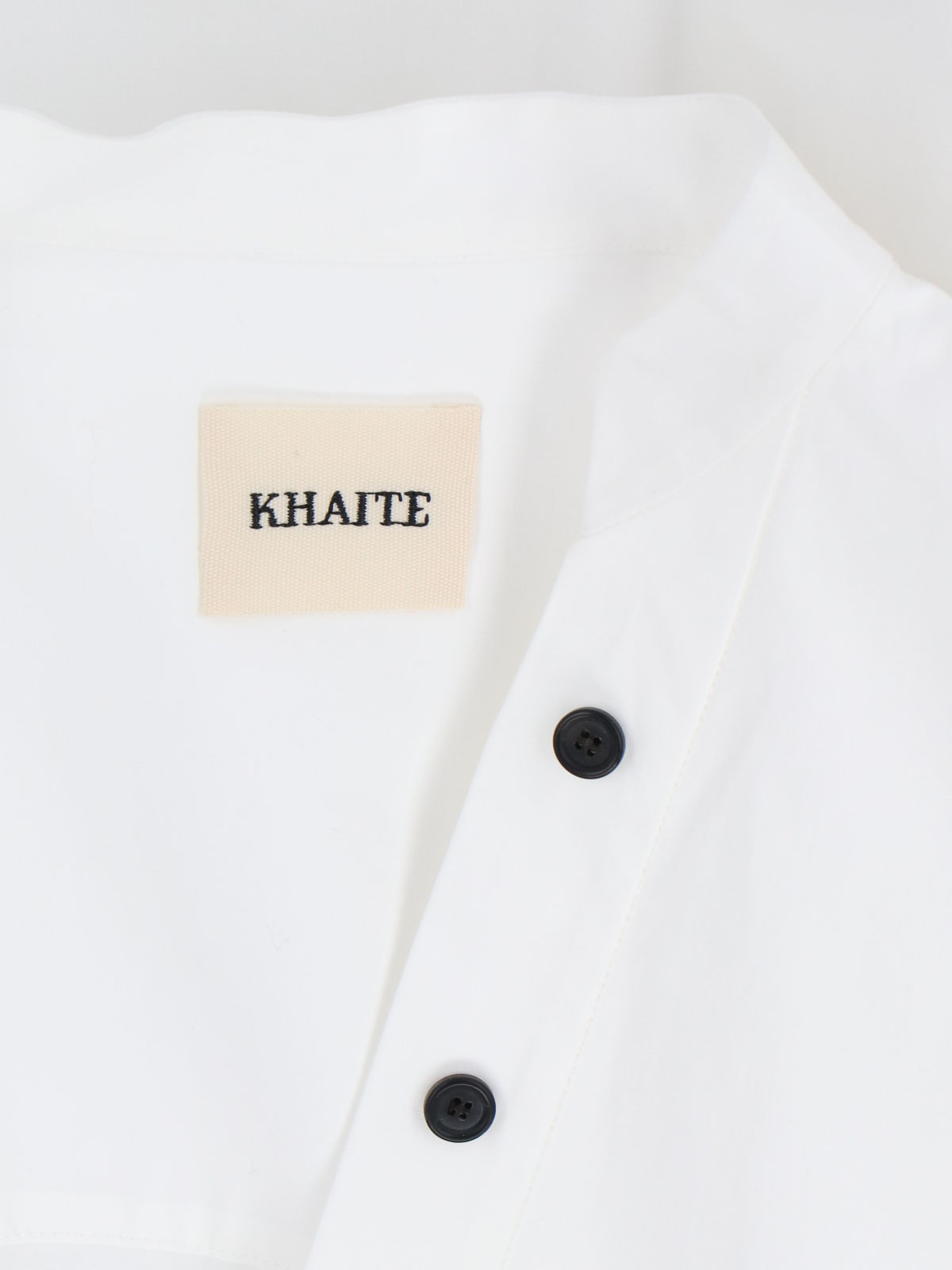 Shop Khaite Midi Dress In White