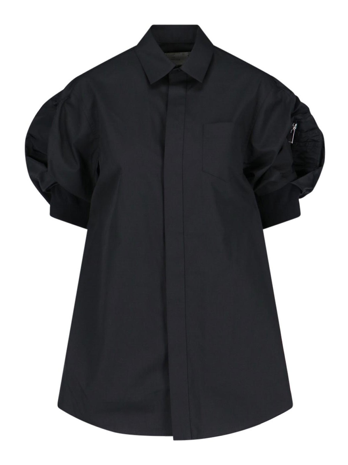 Sacai シャツ - 黒 - ブラック - レディース|2407097001