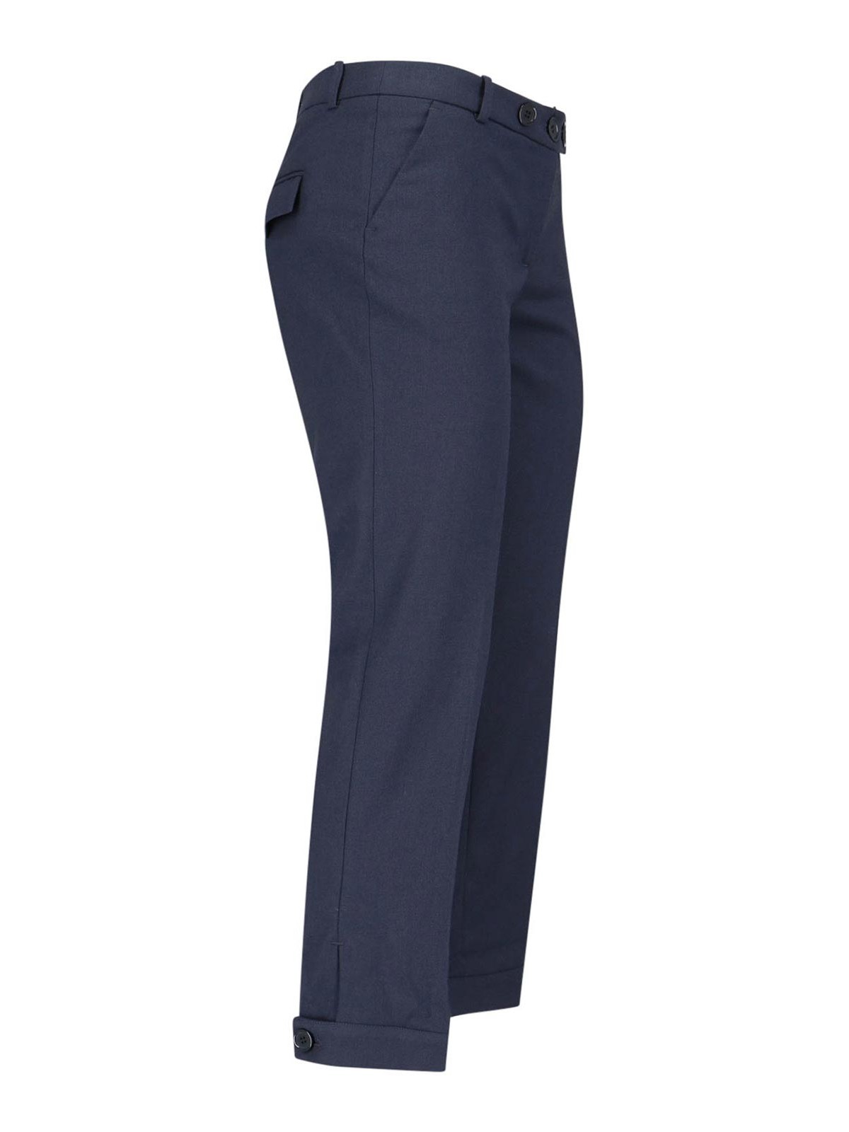 Shop The Garment Casual Trousers In Blue