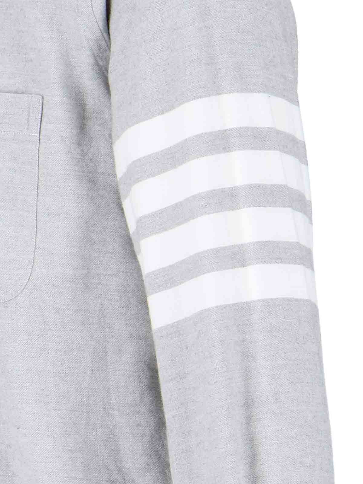 Shop Thom Browne Padded Waistcoat In Grey