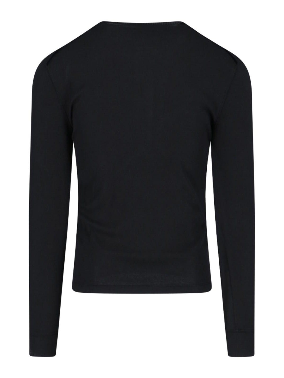 Shop Tom Ford Camiseta - Henley In Black