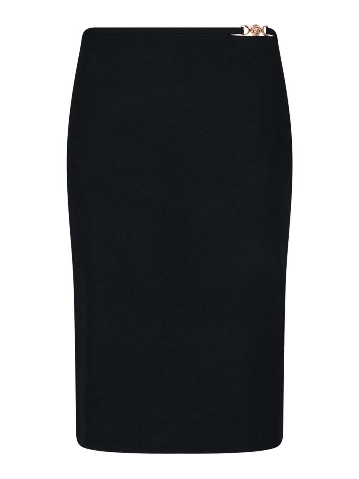 Versace Midi Skirt In Black