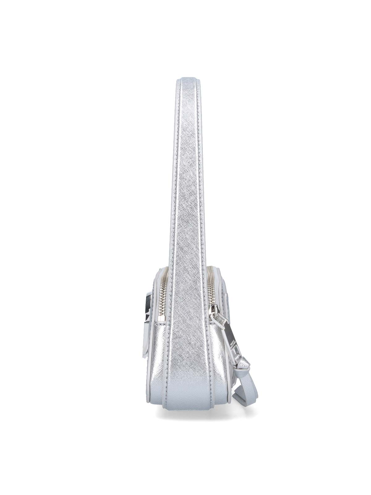 Shop Marc Jacobs The Metallic Slingshot - Plata In Silver