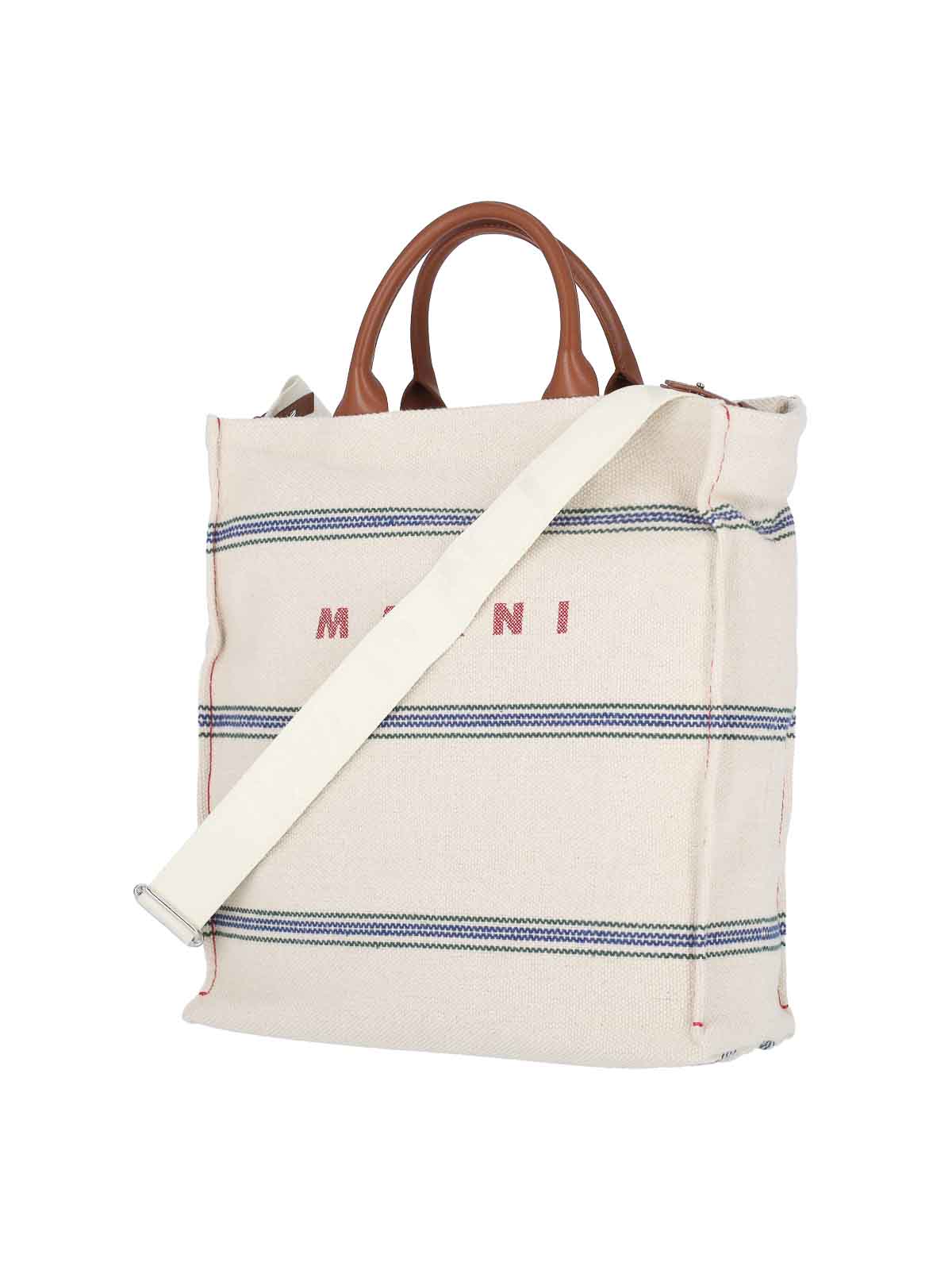 Shop Marni Bag In White